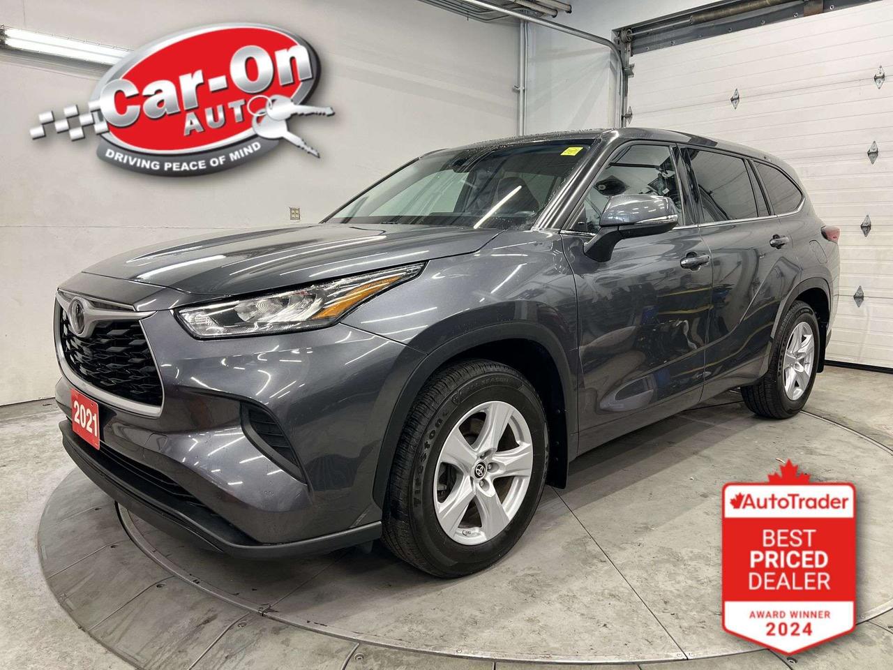 8-Passenger All-wheel drive w/ Leather, Heated seats, Android Auto/ Apple CarPlay, 18-inch alloys, blind spot monitor, rear cross-traffic alert, pre-collision system, lane departure alert, adaptive cruise control, backup camera, three-zone climate control, automatic headlights w/ auto highbeams, tow hitch receiver, keyless entry w/ push start, power seat, power locks, power mirrors, power windows, Bluetooth, drive mode selector and Sirius XM!!