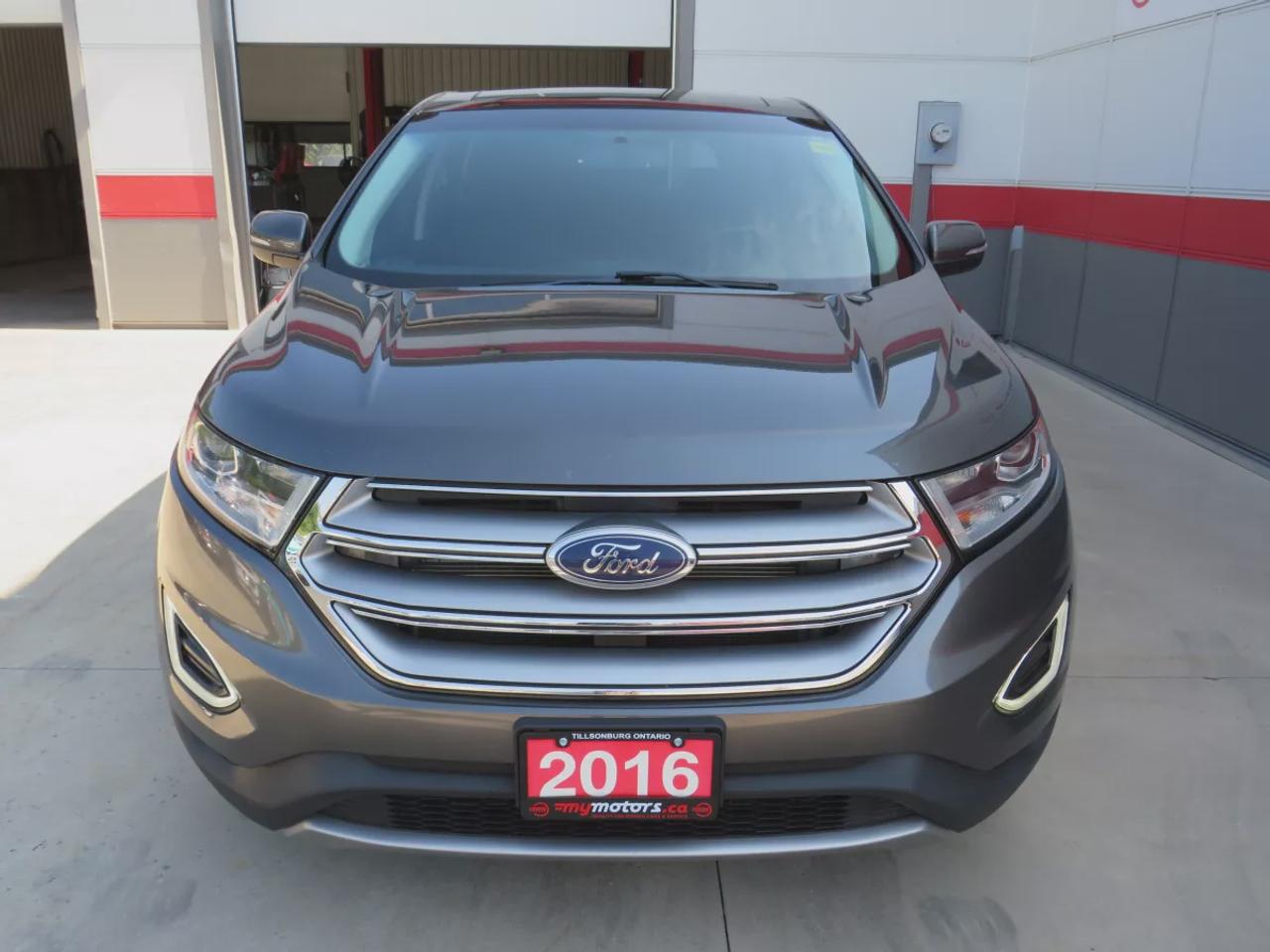 2016 Ford Edge SEL | AWD | Automatic | Alloy Wheels | Panoramic Sunroof | Heated Steering Wheel | Dual Climate Control | Touchscreen Display | Navigation | Bluetooth | Back-Up Camera | Rear Park Assist | Cruise Control | Remote Start | Trailer Tow Package Photo