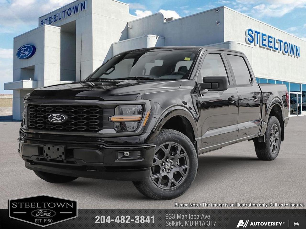 <b>Aluminum Wheels,  SYNC 4,  Remote Keyless Entry,  Mobile Hotspot,  Blind Spot Detection!</b><br> <br> We value your TIME, we wont waste it or your gas is on us!   We offer extended test drives and if you cant make it out to us we will come straight to you!<br> <br>The 2026 Ford F-150 brings unmatched capability, advanced innovation and bold design to the full-size pickup segment.<br> <br>The 2026 Ford F-150 combines proven leadership in toughness with smart innovation to deliver a truck built for real-world demands. Inside, the cabin features refined materials, intuitive tech and comfortable seating to support both driver and passengers on every journey. With its strong presence, flexible design and Fords legacy of dependability, the F-150 is ready for whatever work or play you throw its way.<br> <br>This Agate Black Metallic Crew Cab 4X4 pickup has an Automatic transmission and is powered by a 400HP 5.0L 8 Cylinder Engine. <br> <br> Our F-150s trim level is STX. Designed for drivers who demand modern street appeal alongside everyday utility, this striking truck commands attention with its sleek black grille, body-coloured bumpers, deep-tinted glass, and standout gloss black wheels. Inside, the athletic cabin welcomes you with unique sport cloth front seats featuring manual driver lumbar support, a flow-through center console with locking storage, full carpet flooring, and convenient reverse-opening rear doors. Seamless connectivity and comfort are always within reach thanks to smart device remote engine start, manual air conditioning with console ducts, and an advanced SYNC 4 system boasting a 12-inch center display, wireless Apple CarPlay and Android Auto, and a built-in Wi-Fi hotspot. Finally, you can travel with ultimate confidence knowing you are backed by smart safety features like the Ford Co-Pilot360 reverse camera, blind spot information system, cross-traffic alert with reverse brake assist, lane keeping assist, and collision mitigation with automatic emergency braking. This vehicle has been upgraded with the following features: Aluminum Wheels, SYNC 4, Remote Keyless Entry, Mobile Hotspot, Blind Spot Detection, Lane Keep Assist, Collision Mitigation.<br><br> View the original window sticker for this vehicle with this url <b><a href=http://www.windowsticker.forddirect.com/windowsticker.pdf?vin=1FTEW2L57TFB77086 target=_blank>http://www.windowsticker.forddirect.com/windowsticker.pdf?vin=1FTEW2L57TFB77086</a></b>.<br> <br>To apply right now for financing use this link: <a href=http://www.steeltownford.com/?https://CreditOnline.dealertrack.ca/Web/Default.aspx?Token=bf62ebad-31a4-49e3-93be-9b163c26b54c&La target=_blank>http://www.steeltownford.com/?https://CreditOnline.dealertrack.ca/Web/Default.aspx?Token=bf62ebad-31a4-49e3-93be-9b163c26b54c&La</a><br> <br/>Total rebate of $2500 is reflected in the price. 3.49% financing for 84 months. Incentives expire 2026-08-31. See dealer for details. <br><br>Family owned and operated in Selkirk for 35 Years.  <br>Steeltown Ford is located just 20 minutes North of the Perimeter Hwy, with an onsite banking center that offers free consultations. <br>Ask about our special dealer rates available through all major banks and credit unions.<br>Dealer retains all rebates, plus taxes, govt fees and Steeltown Protect Plus.<br>Steeltown Ford Protect Plus includes:<br>- Life Time Tire Warranty <br>Dealer Permit # 1039<br><br><br> Come by and check out our fleet of 100+ used cars and trucks and 220+ new cars and trucks for sale in Selkirk.  o~o