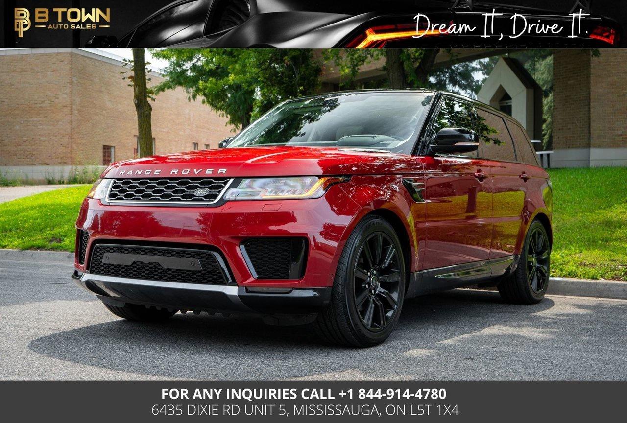 <strong>2020 Land Rover Range Rover Sport HSE</strong>

<span>Finished in a premium exterior finish, this </span><span>2020 Land Rover Range Rover Sport HSE</span><span> combines luxury, performance, and legendary off-road capability. With sophisticated styling, a refined cabin, and advanced technology, it&rsquo;s engineered to excel on every journey.</span>







<span>Powered by a </span><span>3.0L Supercharged V6 engine producing 355 horsepower</span><span>, paired with an </span><span>8-Speed Automatic Transmission</span><span> and </span><span>Full-Time Four-Wheel Drive</span><span>, the Range Rover Sport delivers smooth power, confident handling, and exceptional capability on any terrain.</span>







<span>Factory Options & Features:</span>

<span>&bull; 3.0L Supercharged V6 &ndash; 355 HP

&bull; 8-Speed Automatic Transmission

&bull; Full-Time Four-Wheel Drive (4WD)

&bull; Terrain Response&reg; System

&bull; Electronic Air Suspension

&bull; Adaptive Dynamics

&bull; Premium Windsor Leather Seating

&bull; Heated Front & Rear Seats

&bull; Heated Steering Wheel

&bull; 16-Way Power Front Seats with Memory

&bull; Panoramic Glass Roof

&bull; Meridian&trade; Premium Audio System

&bull; Touch Pro Duo Infotainment System

&bull; Navigation Pro

&bull; Apple CarPlay & Android Auto

&bull; Blind Spot Assist

&bull; Adaptive Cruise Control

&bull; 360&deg; Surround Camera

&bull; Front & Rear Parking Sensors

&bull; Hands-Free Power Tailgate

&bull; Soft-Close Doors

&bull; LED Matrix Headlights

&bull; 21-Inch Alloy Wheels</span>









<strong>At B-Town Auto Sales, each vehicle undergoes a comprehensive inspection to ensure exceptional quality and performance. We proudly serve customers across the Greater Toronto Area and beyond, offering competitive financing, trade-ins, and nationwide shipping.</strong>




<strong>$999* FINANCING FEES APPLY.</strong>




<strong>Special Financing price: $ *</strong>

<strong>Cash Price: $ *</strong>




<strong>Thank you for choosing B-Town Auto Sales.</strong>