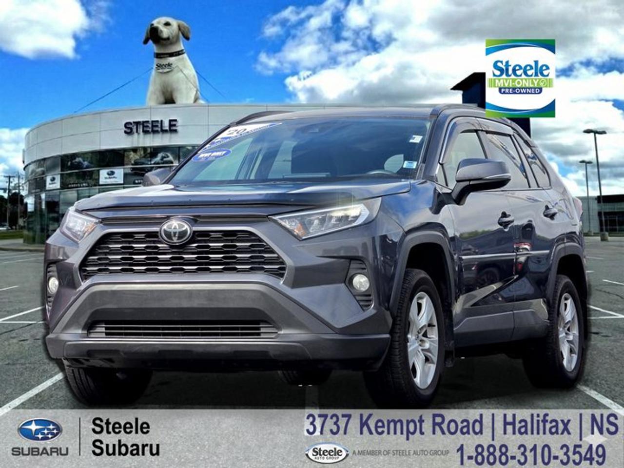 2020 Toyota RAV4 XLE AWD | Toyota Safety Sense | Heated Seats | Apple CarPlay | MVI OnlyIncident Date: 2020 Jul 2 Halifax, Nova Scotia, CanadaDetails: Left Rear Side | Estimate Date: 2020 Jul 6Estimate: $11,237.69Claim:$11,725.00From weekday trips across the MacKay Bridge to weekend drives out toward Peggys Cove, this RAV4 XLE offers the kind of practical versatility that fits life in Nova Scotia. Its a comfortable, capable AWD SUV that makes everyday driving easy, whether youre heading through Halifax traffic or making the most of a long summer afternoon.The XLE trim strikes a great balance between comfort, technology, and value, pairing Toyotas responsive 2.5L four-cylinder engine with an 8-speed automatic transmission and all-wheel drive. On the road, it feels composed and predictable with stable highway manners, confident traction in changing Atlantic weather, and excellent visibility. This one-owner trade-in is a practical choice for buyers looking for a well-rounded compact SUV with proven reliability and everyday usability. Freshly inspected with a valid 2-year Nova Scotia MVI, it represents straightforward value for a budget-conscious buyer looking to get on the road with confidence this summer.Performance & SafetyAll-Wheel Drive (AWD)2.5L 4-cylinder engine8-speed automatic transmissionToyota Safety Sense 2.0Pre-Collision System with Pedestrian DetectionDynamic Radar Cruise ControlLane Departure Alert with Steering AssistLane Tracing AssistAutomatic High BeamsVehicle Stability ControlTraction Control SystemAnti-lock Braking System (ABS)Comfort & TechHeated front seatsApple CarPlayAndroid AutoRearview cameraDual-zone automatic climate controlBlind Spot MonitorRear Cross Traffic AlertSmart Key with push-button startHeated exterior mirrorsTouchscreen infotainment systemContact Steele Subaru in Halifax to schedule a test drive and see if this RAV4 XLE is the right fit for your needs. Its an affordable, practical SUV for a Dartmouth commuter or anyone looking to make the most of the Nova Scotia summer.MVI ONLYThis vehicle is part of our MVI Only Used Cars inventory an affordable option for buyers who dont mind a little elbow grease. Like a fixer-upper home, these vehicles might need some TLC after purchase, but theyve all been fully inspected and come with a valid 2-year Nova Scotia Motor Vehicle Inspection (MVI). A copy of the inspection report and a list of any recommended or required work will be provided. We also include a Carfax Vehicle History Report for full transparency. These vehicles are priced for immediate sale and offer a great opportunity for the right buyer to get on the road at a budget-friendly price.Disclaimer:While every effort has been made to identify and disclose known or visible issues during our inspection process, additional repairs may be required. Symptoms such as warning lights, abnormal noises (including squeaks, rattles, or whines), or performance concerns may require further diagnosis. Please note that sealed components such as engines, transmissions, and clutches are not dismantled or internally inspected. It is the sole responsibility of the purchaser to address any repairs or maintenance needs beyond those required to meet the standards of a valid Nova Scotia Motor Vehicle Inspection (MVI). We also recommend that purchasers obtain an independent inspection of the vehicle prior to purchase.