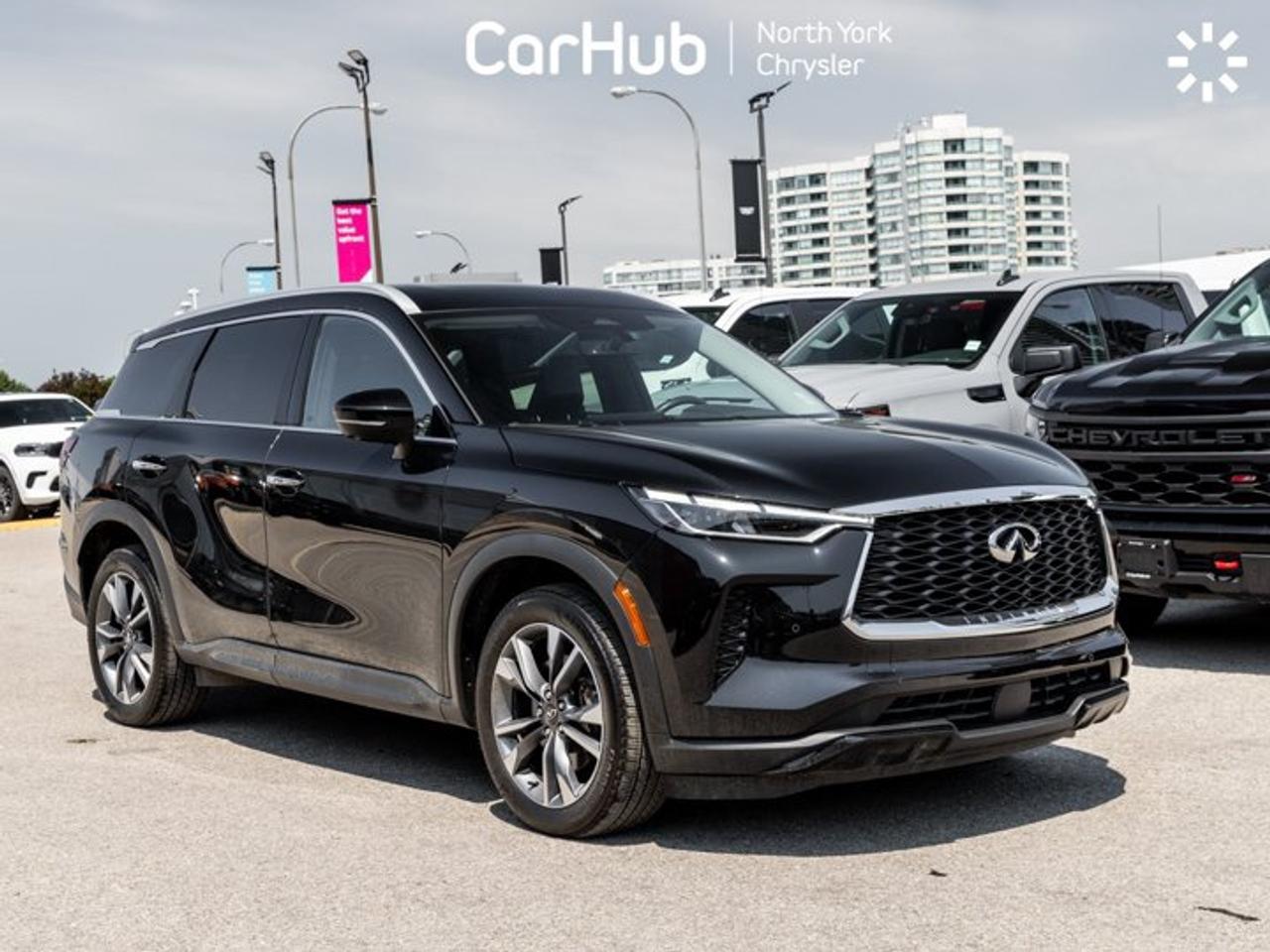 2024 Infiniti QX60 LUXE Apple CarPlay Android Auto Panoramic Roof Remote Start 7-Passenger Seats Photo
