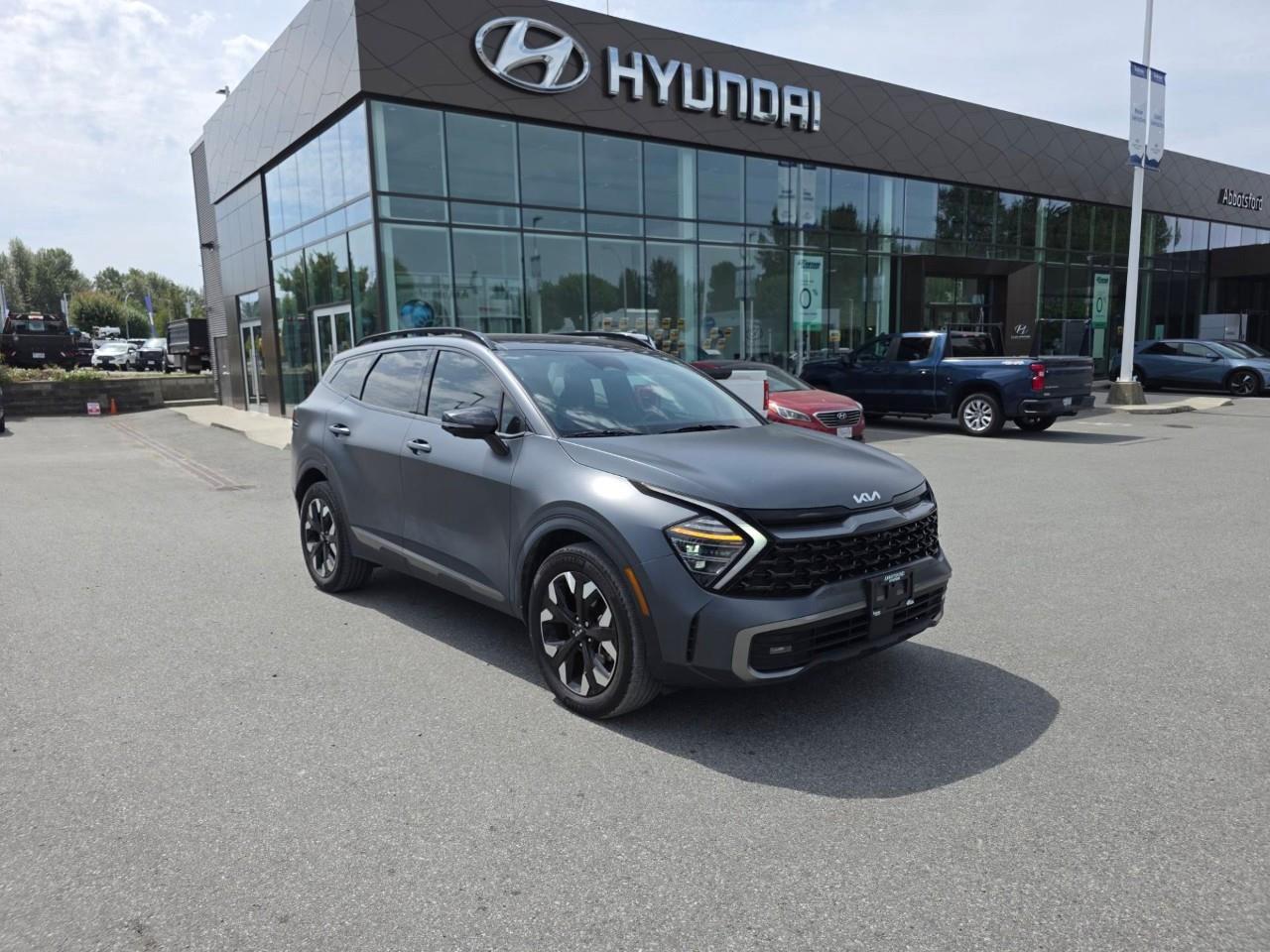 <p>All Abbotsford Hyundai pre-owned vehicles come complete with the remaining Manufacturers Warranty plus a vehicle safety report and a CarFax history report. Abbotsford Hyundai is a BBB accredited pre-owned car dealership, serving the Fraser Valley and our friends in Surrey, Langley and surrounding Lower Mainland areas. We are your Friendly Fraser Valley car dealer. We are located at 30250 Automall Drive in Abbotsford. Call or email us to schedule a test drive.</p><p>*All sales are subject to taxes/levies, a $799 documentation fee, and $119 fuel surcharge. Hyundai Certified Pre-Owned (CPO) vehicles may also be subject to a Hyundai CPO certification fee of up to $1,299. This fee does not apply to non-Hyundai vehicles. Please refer to our website for the most up-to-date information.</p> <p><em>Every reasonable effort is made to ensure the accuracy of the information listed above. Vehicle pricing, incentives, options (including standard equipment), and technical specifications listed may not match the exact vehicle displayed. Please confirm the accuracy of this information with a sales representative.</em></p>
