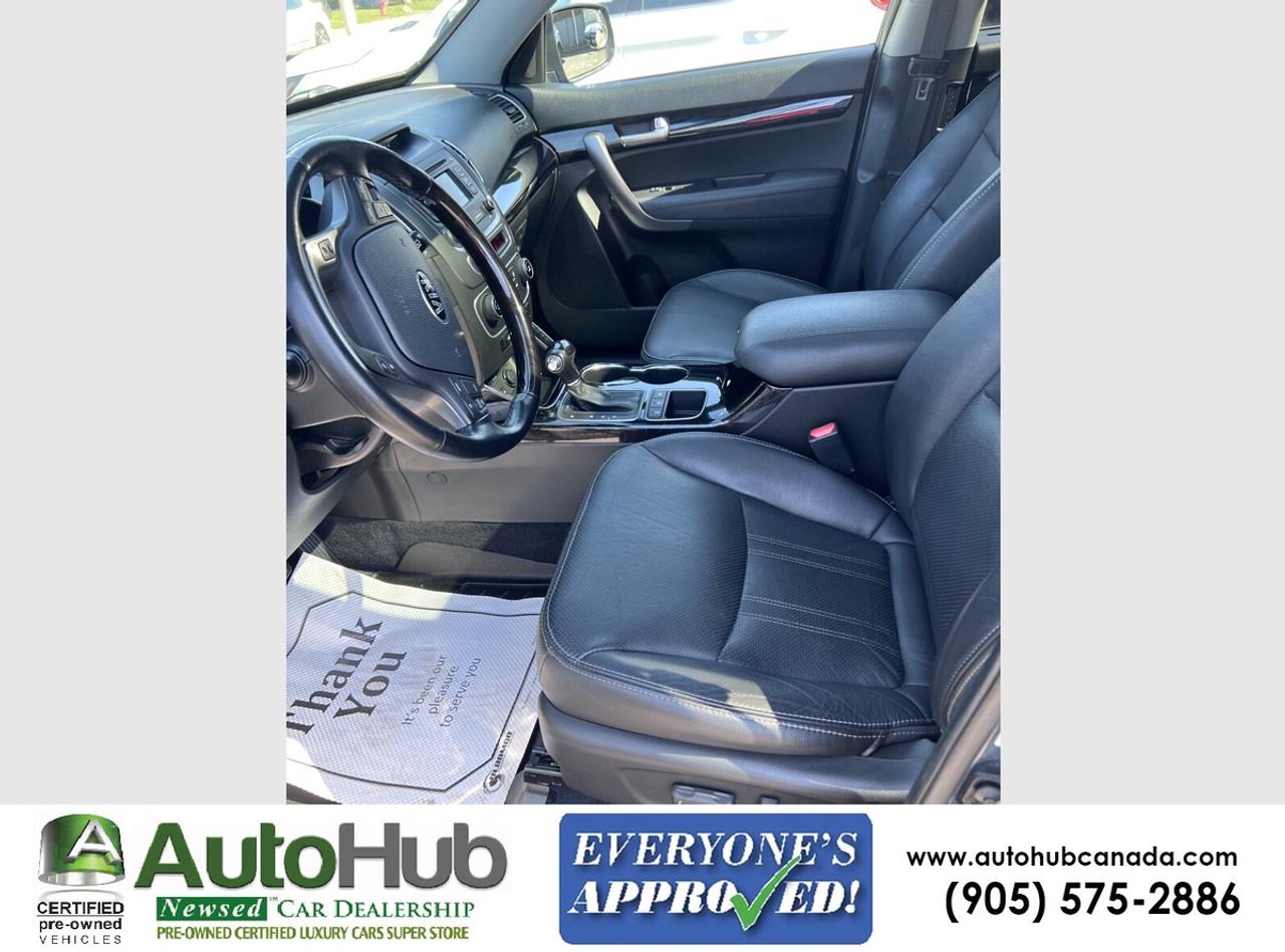 2015 Kia Sorento EX-AWD-V6-LEATHER-PANOROOF-BACKUP CAMERA Photo