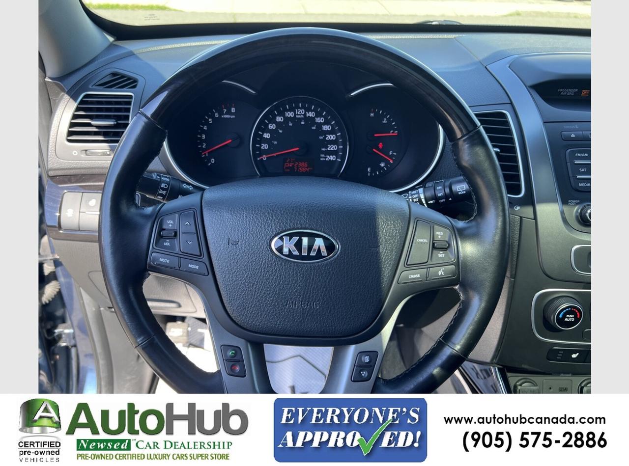 2015 Kia Sorento EX-AWD-V6-LEATHER-PANOROOF-BACKUP CAMERA Photo