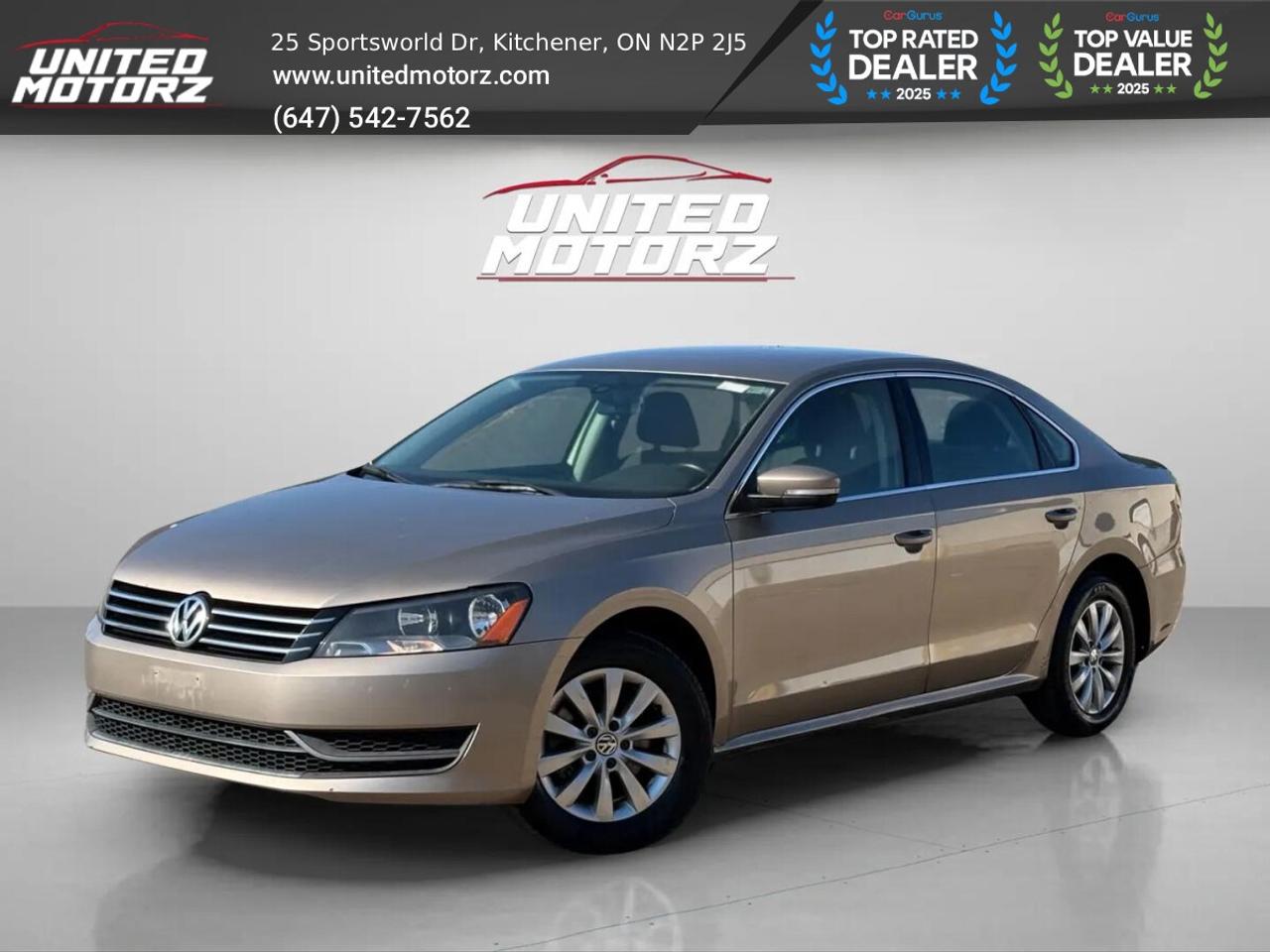2015 Volkswagen Passat TSI Auto Trendline 4dr Sdn 1.8L FWD~SAFETY CERTIFI Photo
