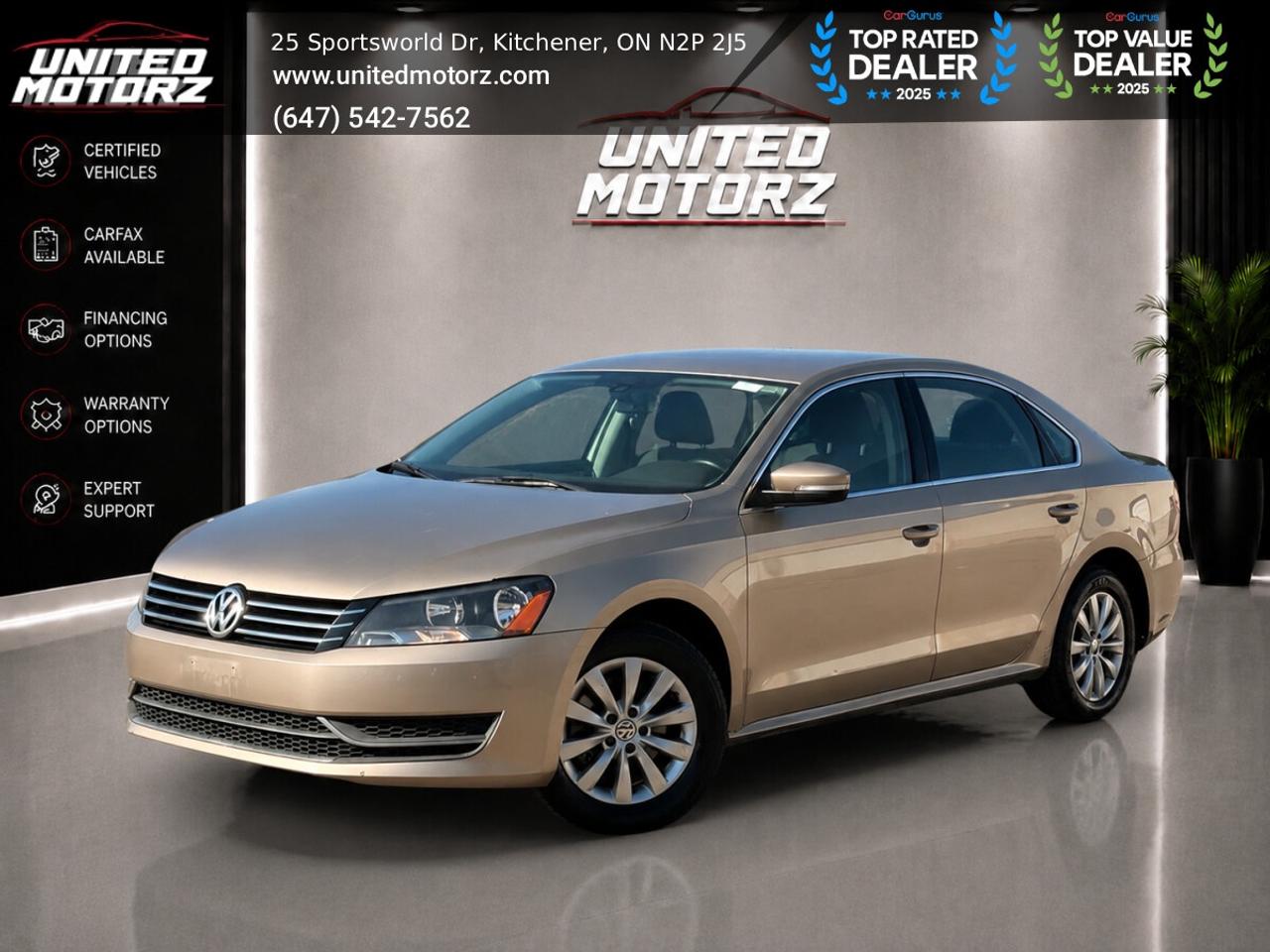 2015 Volkswagen Passat TSI Auto Trendline 4dr Sdn 1.8L FWD~SAFETY CERTIFI Photo