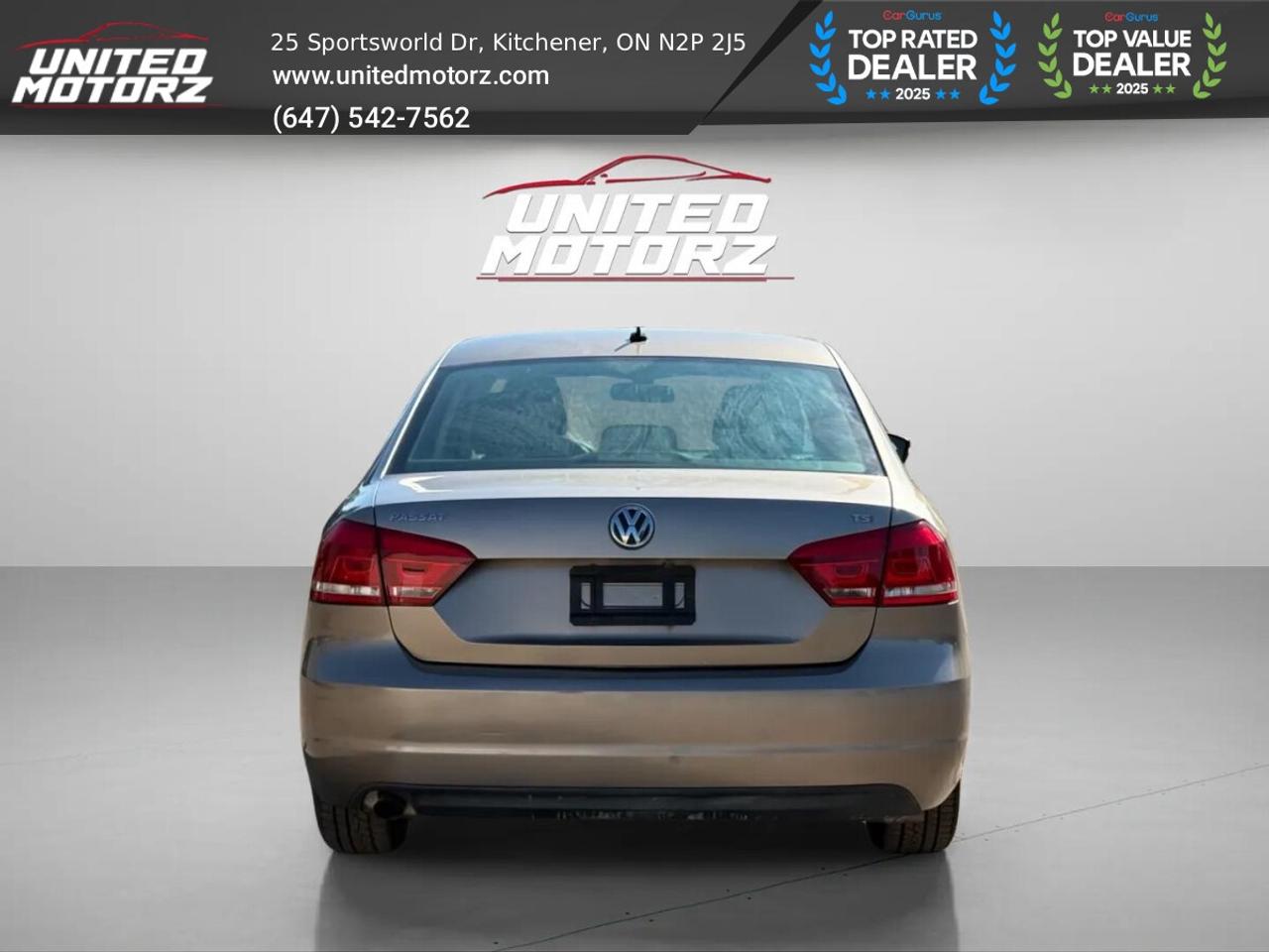 2015 Volkswagen Passat TSI Auto Trendline 4dr Sdn 1.8L FWD~SAFETY CERTIFI Photo