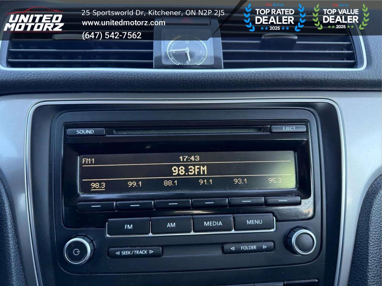 2015 Volkswagen Passat TSI Auto Trendline 4dr Sdn 1.8L FWD~SAFETY CERTIFI Photo