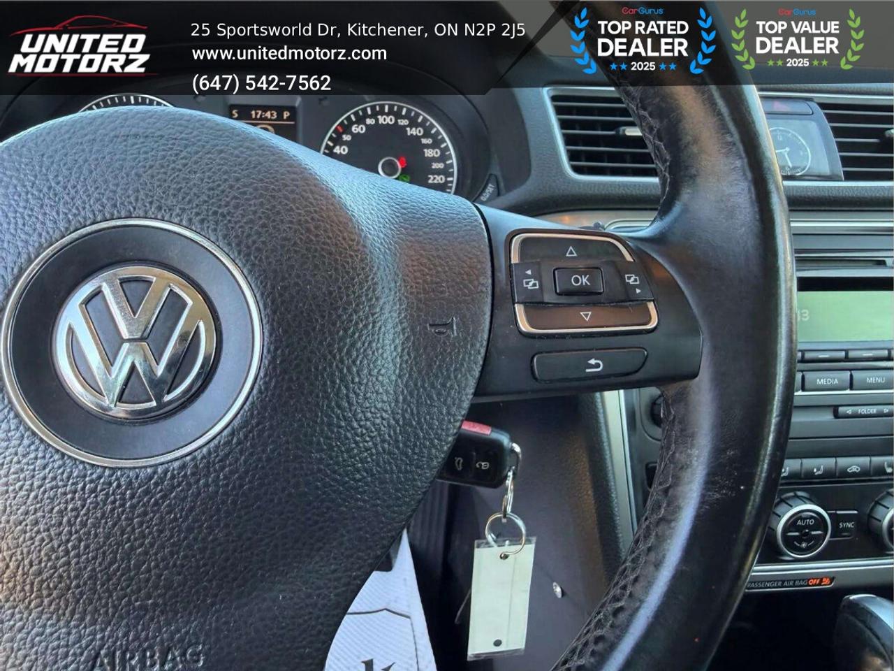 2015 Volkswagen Passat TSI Auto Trendline 4dr Sdn 1.8L FWD~SAFETY CERTIFI Photo