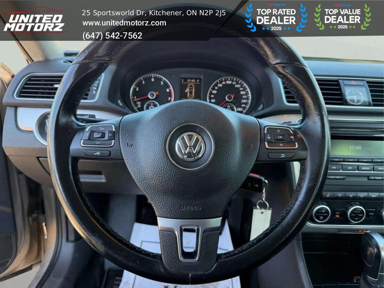 2015 Volkswagen Passat TSI Auto Trendline 4dr Sdn 1.8L FWD~SAFETY CERTIFI Photo