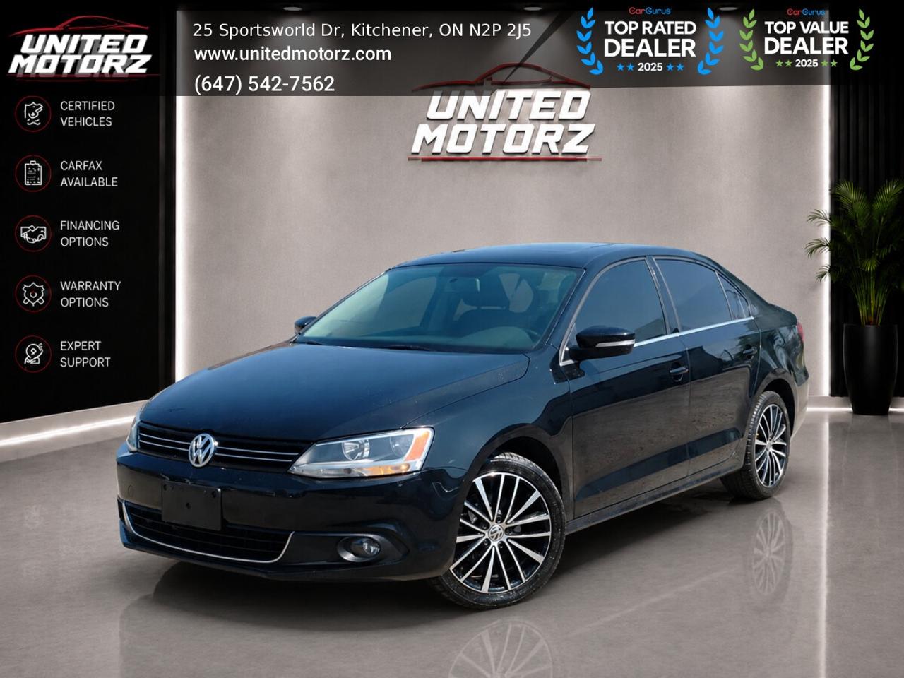 2013 Volkswagen Jetta Sedan 4dr Man SEL FWD 2.5L 5cyl~SAFETY CERTIIFED~ Photo0