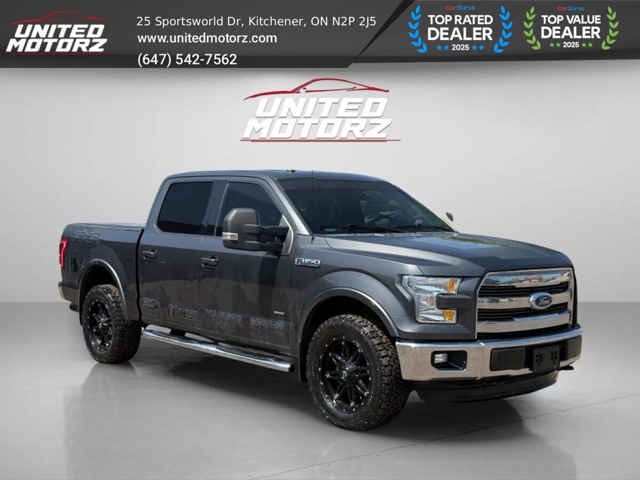2016 Ford F-150 SuperCrew 145" Lariat 4*4 AUTO 3.5L 6cyl~SAFETY CE Photo