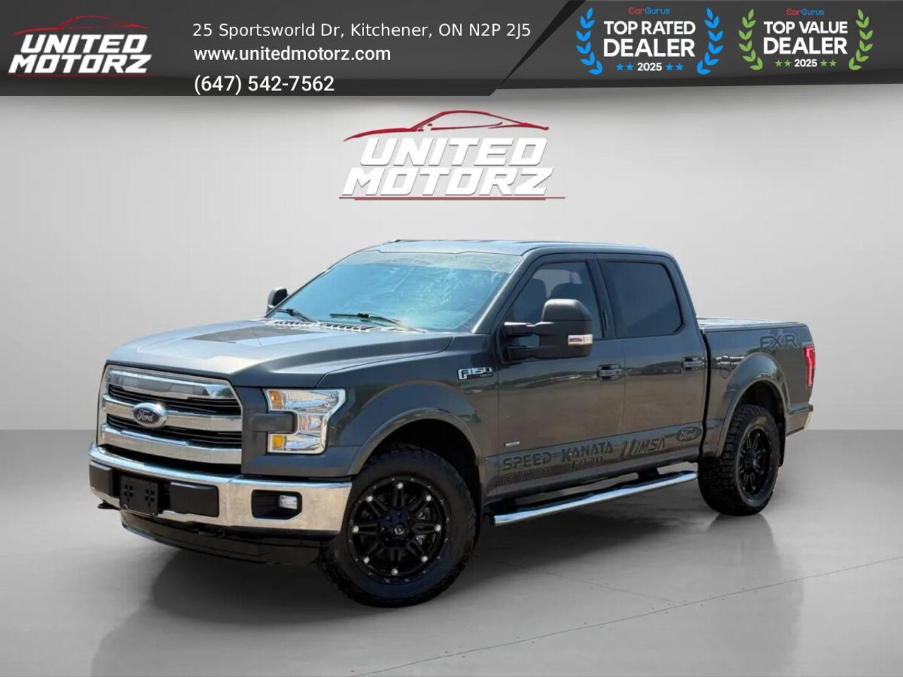 2016 Ford F-150 SuperCrew 145" Lariat 4*4 AUTO 3.5L 6cyl~SAFETY CE Photo