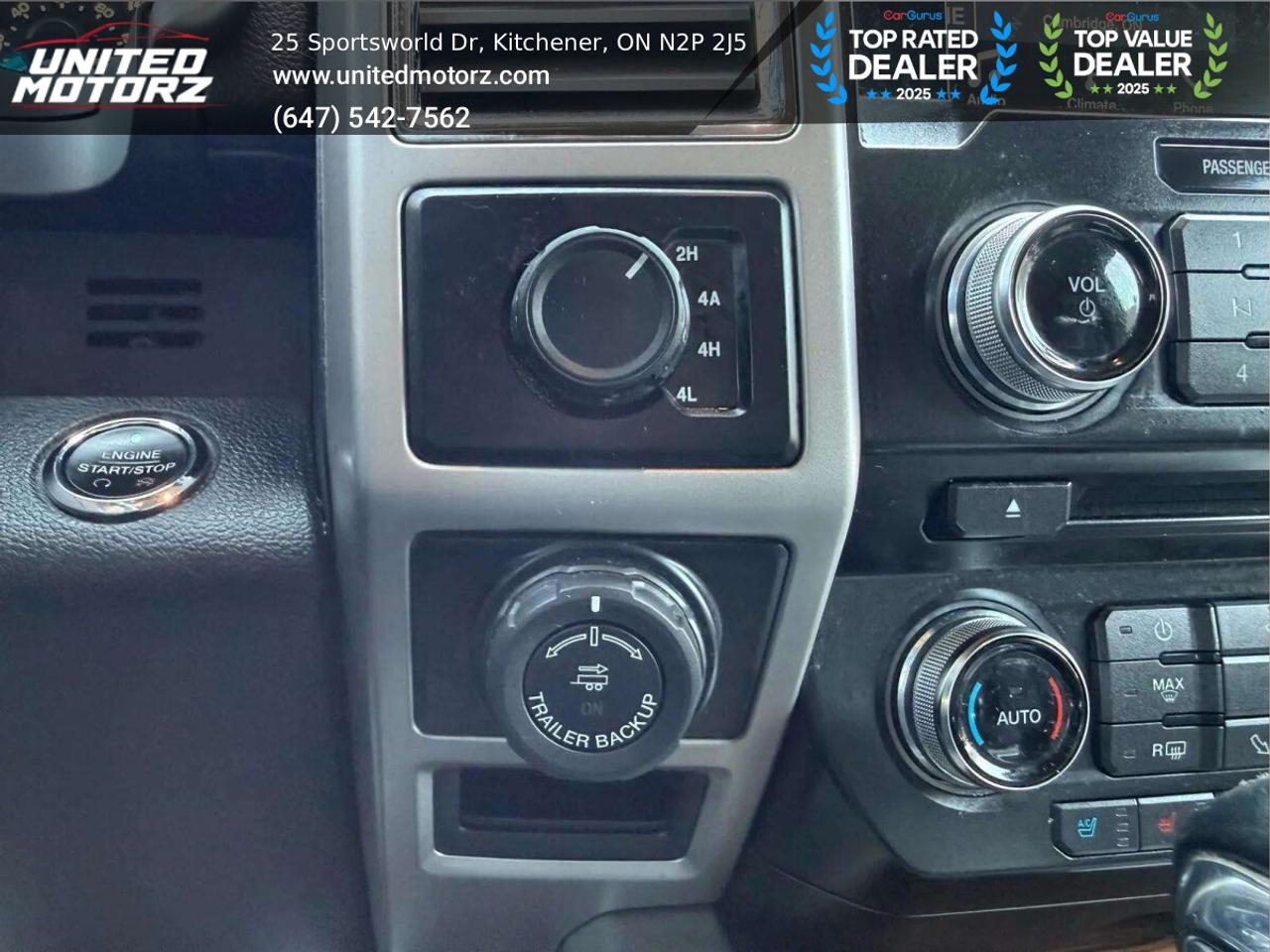 2016 Ford F-150 SuperCrew 145" Lariat 4*4 AUTO 3.5L 6cyl~SAFETY CE Photo