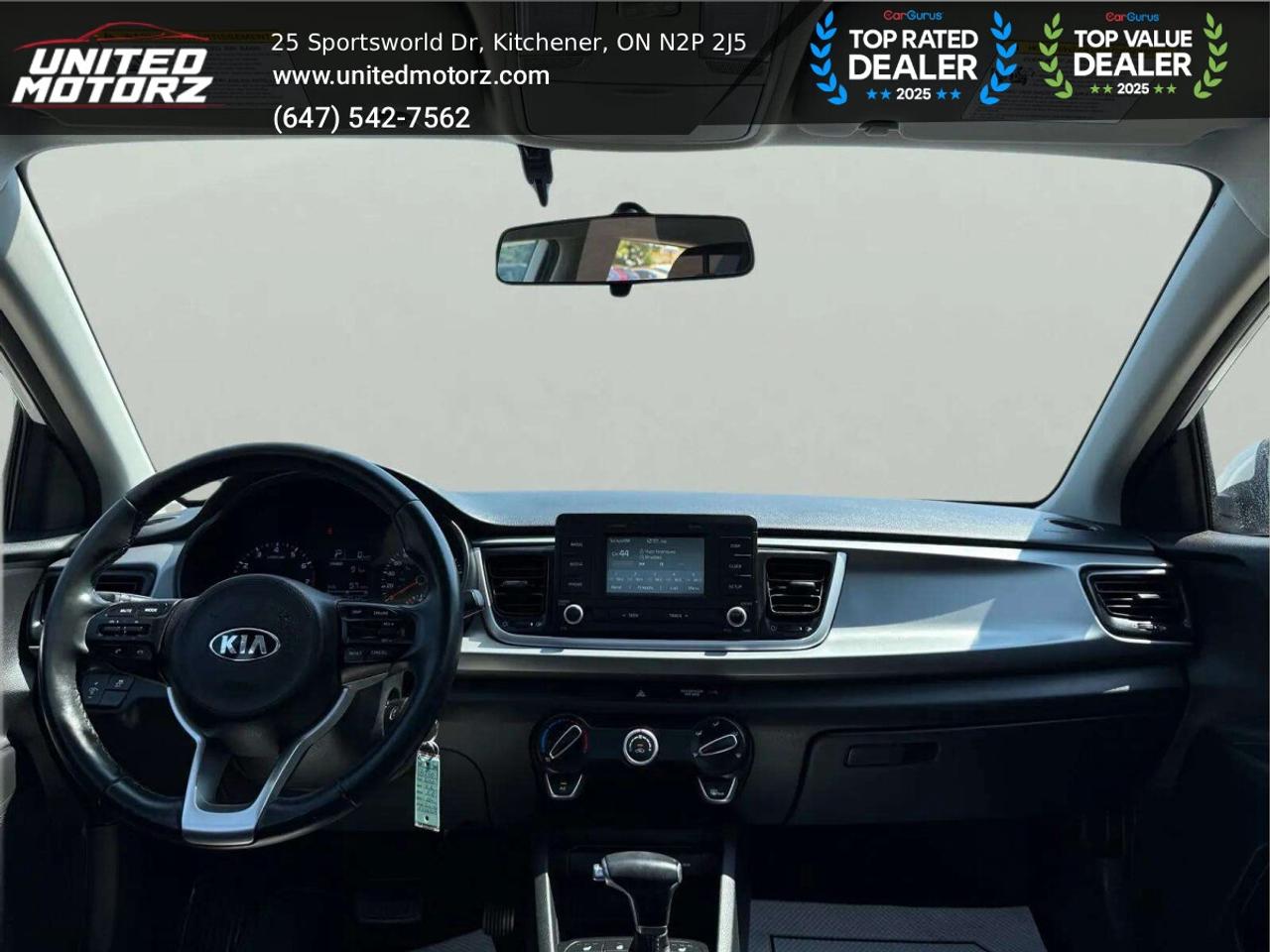 2020 Kia Rio LX+IVT AUTO FWD 1.6L~SAFETY CERTIFIED~LOW KILOMETE Photo