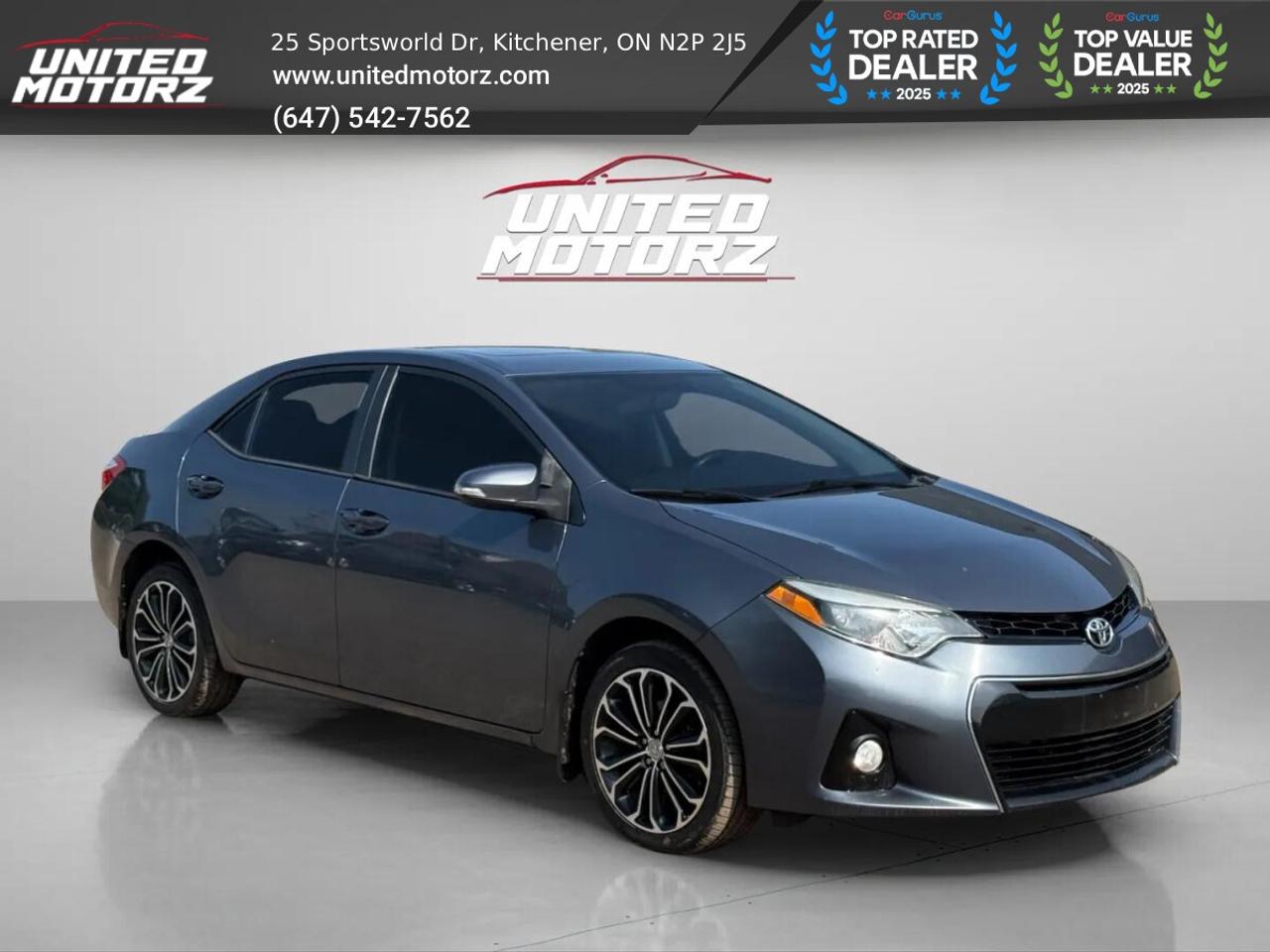 2014 Toyota Corolla S MANUAL FWD 1.8L 4yl~SAFETY CERTIFIED~ Photo