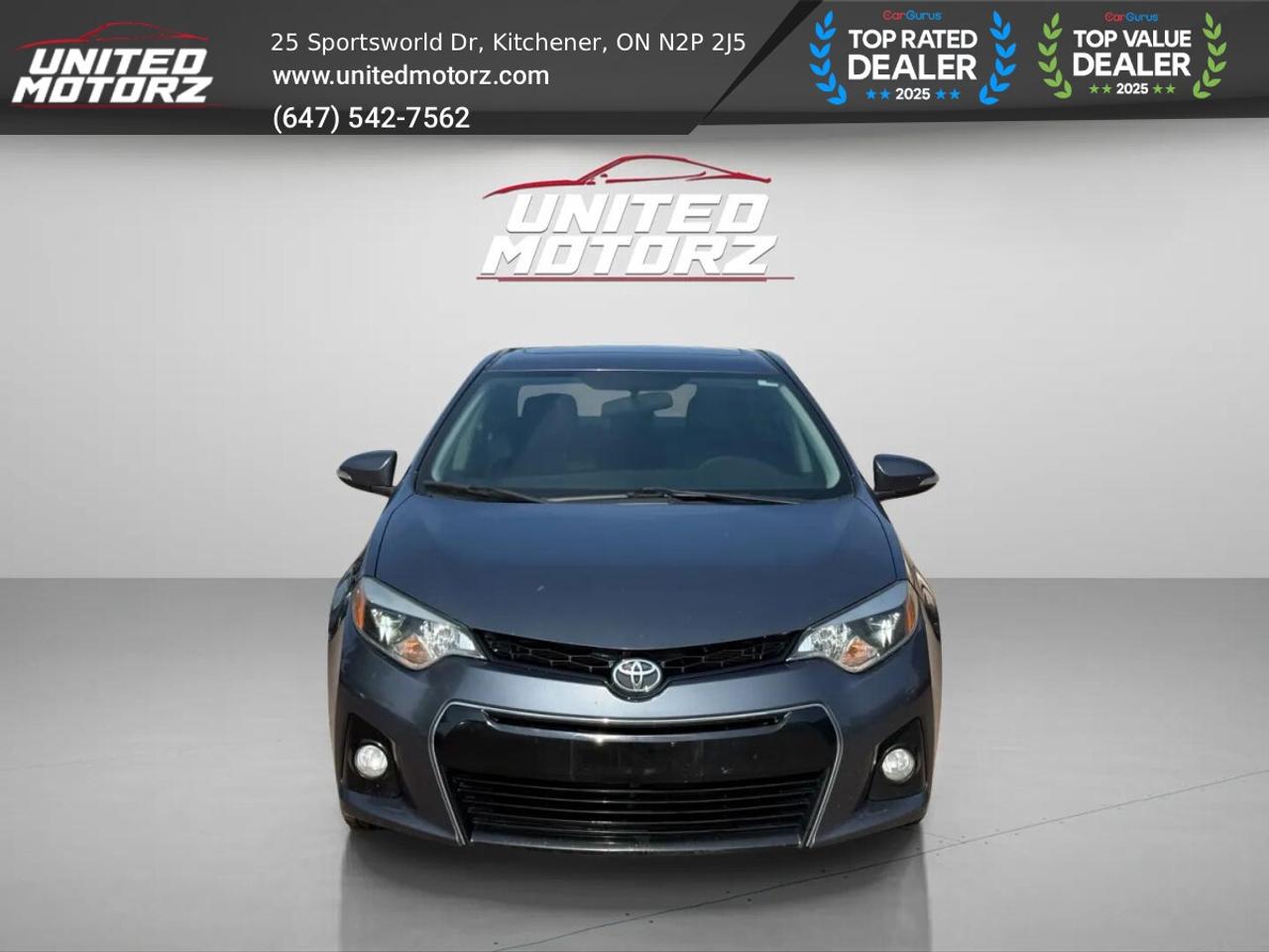 2014 Toyota Corolla S MANUAL FWD 1.8L 4yl~SAFETY CERTIFIED~ Photo