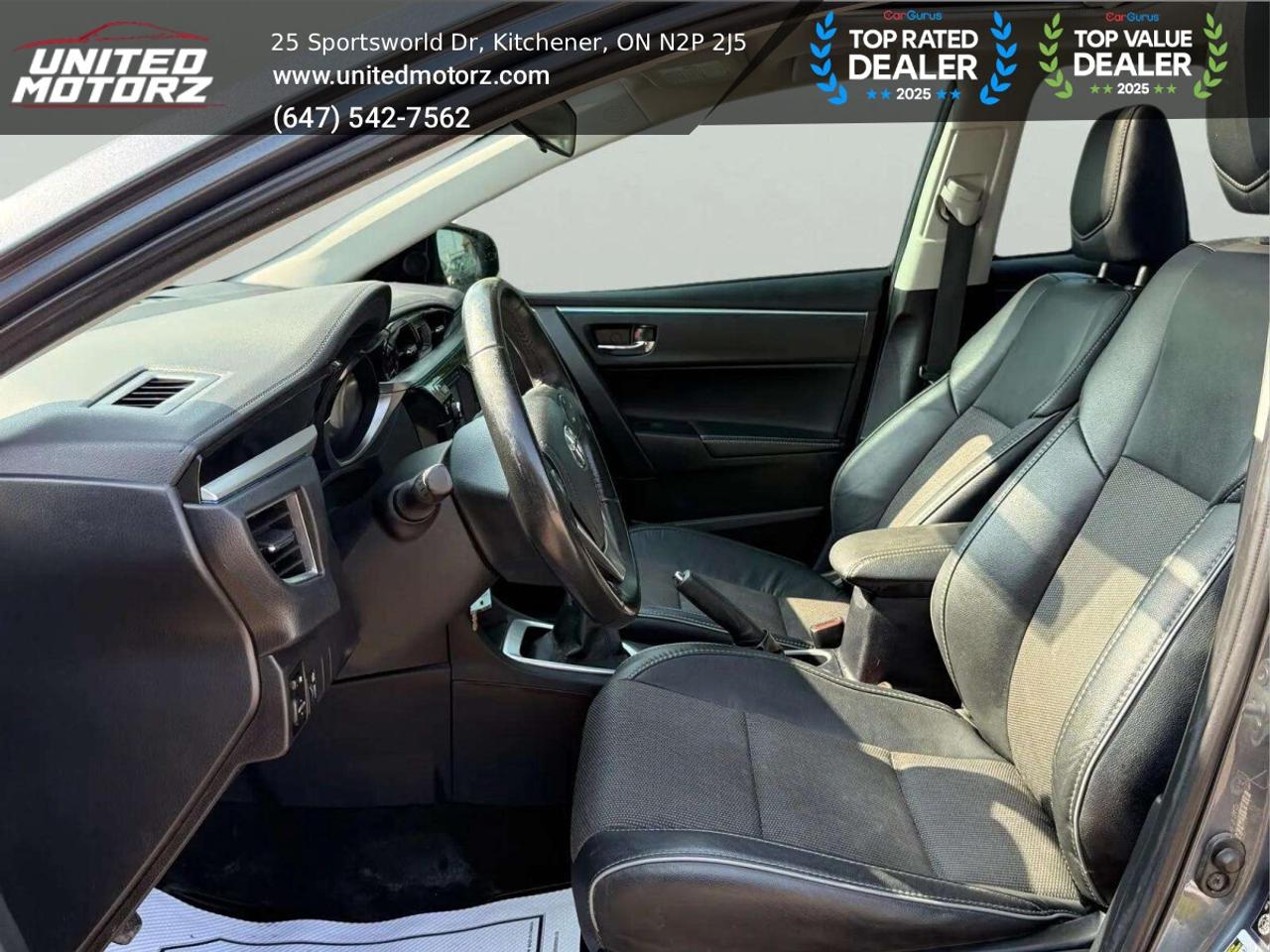 2014 Toyota Corolla S MANUAL FWD 1.8L 4yl~SAFETY CERTIFIED~ Photo