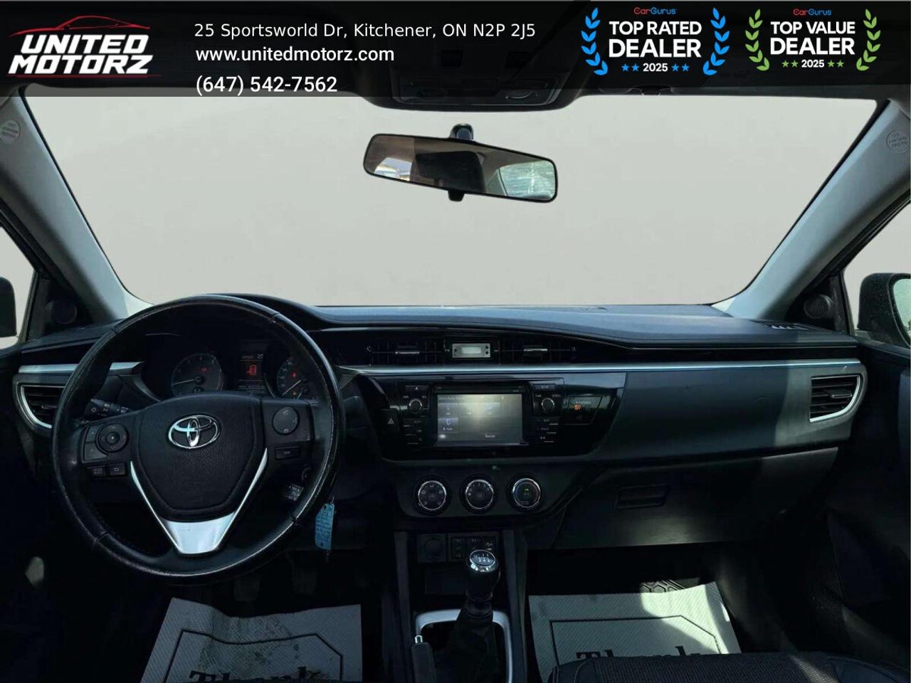 2014 Toyota Corolla S MANUAL FWD 1.8L 4yl~SAFETY CERTIFIED~ Photo