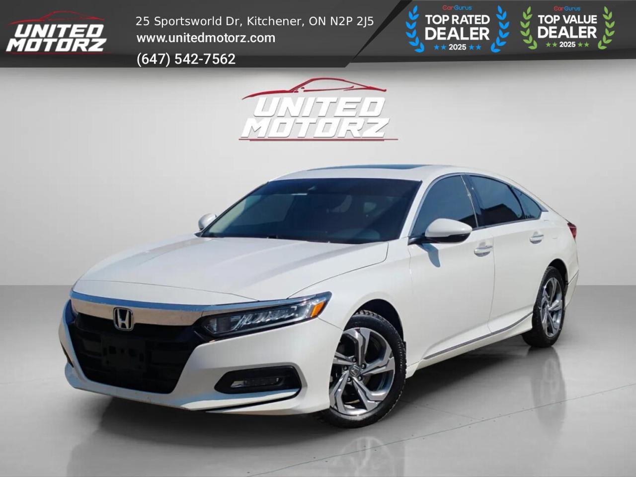 2018 Honda Accord EX-L CVT AUTO FWD 1.5L~SAFETY CERTIFIED~NO ACCIDEN Photo