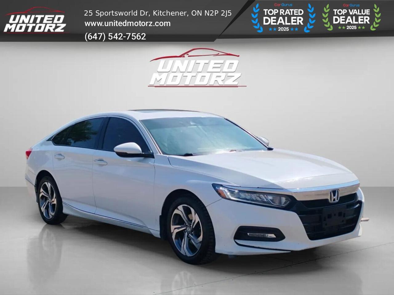 2018 Honda Accord EX-L CVT AUTO FWD 1.5L~SAFETY CERTIFIED~NO ACCIDEN Photo