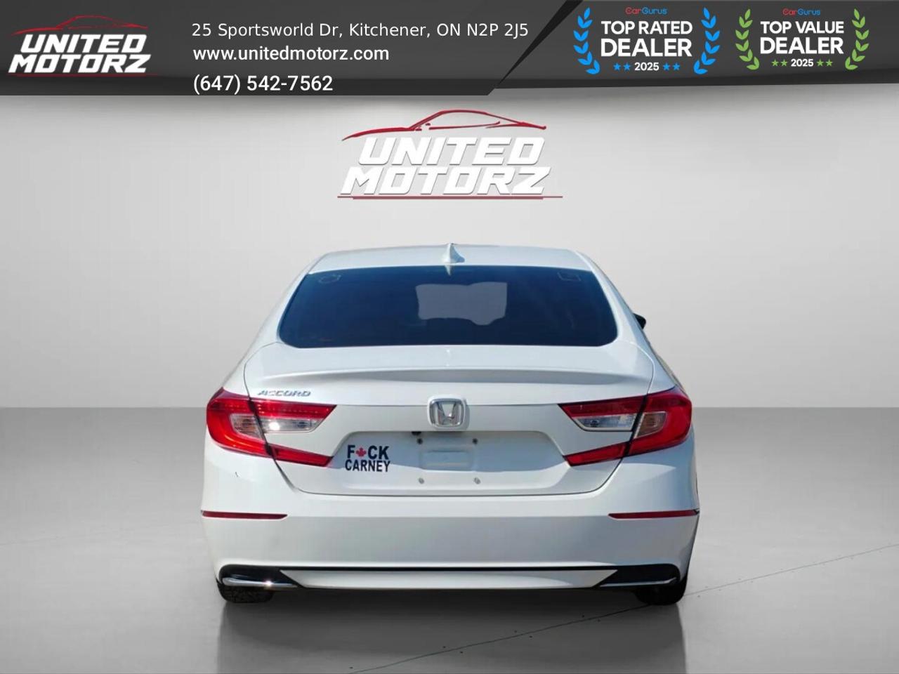 2018 Honda Accord EX-L CVT AUTO FWD 1.5L~SAFETY CERTIFIED~NO ACCIDEN Photo