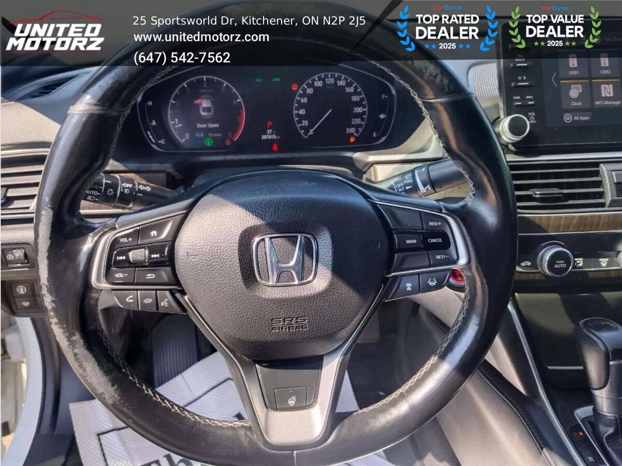 2018 Honda Accord EX-L CVT AUTO FWD 1.5L~SAFETY CERTIFIED~NO ACCIDEN Photo
