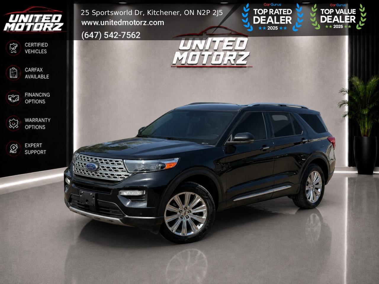 2021 Ford Explorer Limited Hybrid AUTO 4WD 3.3L 6cyl~SAFETY CERTIFIED Photo0