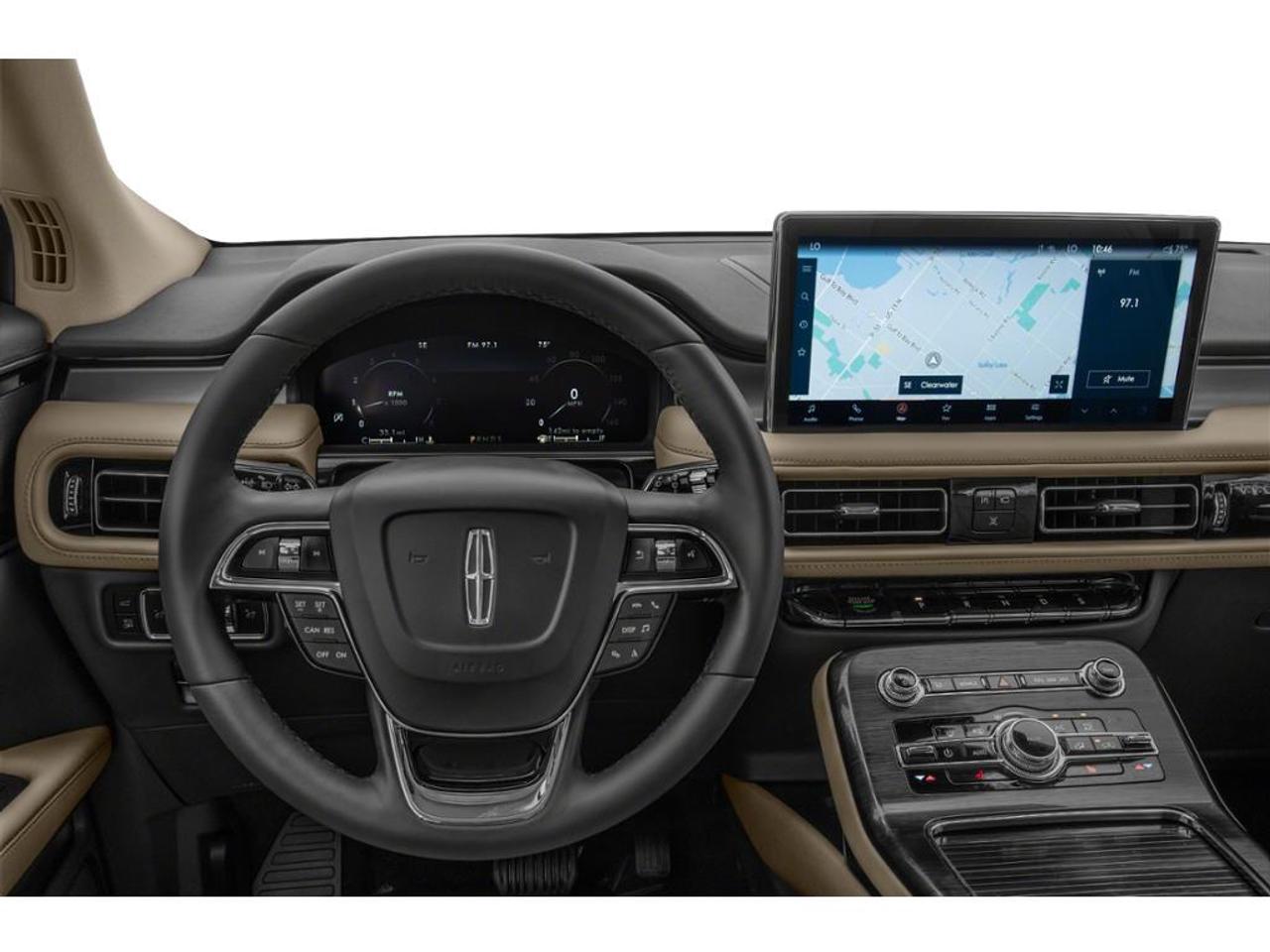 2022 Lincoln Nautilus Reserve PRISTINE WHITE | PREM LTHR-TRIMMED HEATED/VENTILATED CAPTAIN SEATS | 201A | ENG 2.7L TWIN-TURBO V6 | 8-SPEED A/T | 3.80 AXLE RATIO | WHLS 21 PREM PAINT ULTRA-BRIGHT | 18 MINI SPARE WHEEL Photo