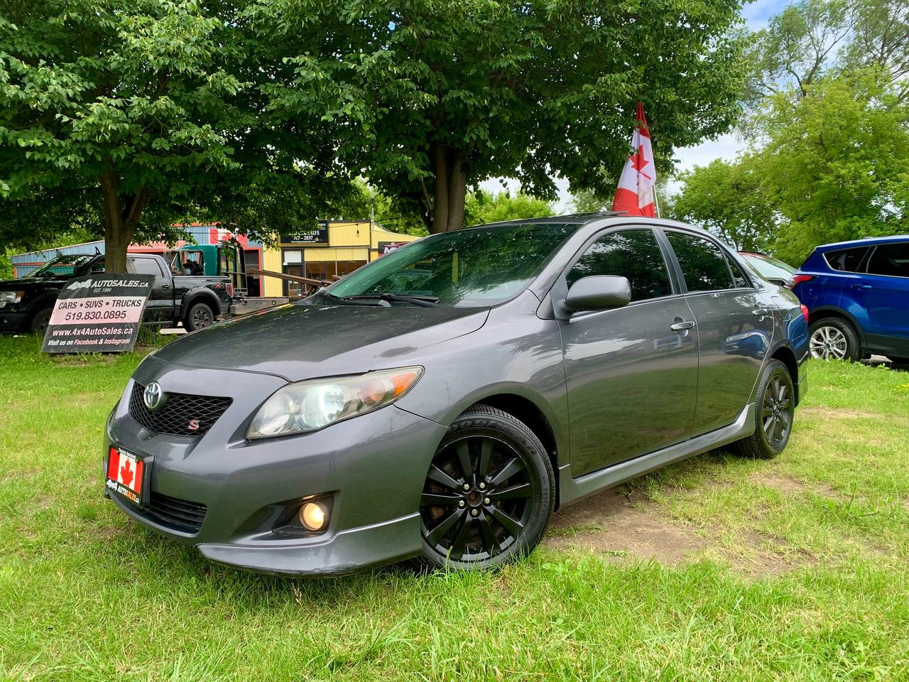 2010 Toyota Corolla 162KM 5 SPEED SUNRF CERTIFIED NEW BRAKES "S" EDTN Photo0