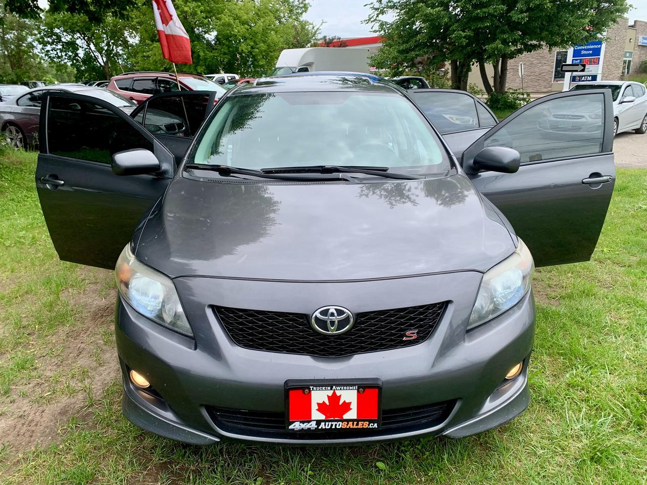 2010 Toyota Corolla 162KM 5 SPEED SUNRF CERTIFIED NEW BRAKES "S" EDTN Photo