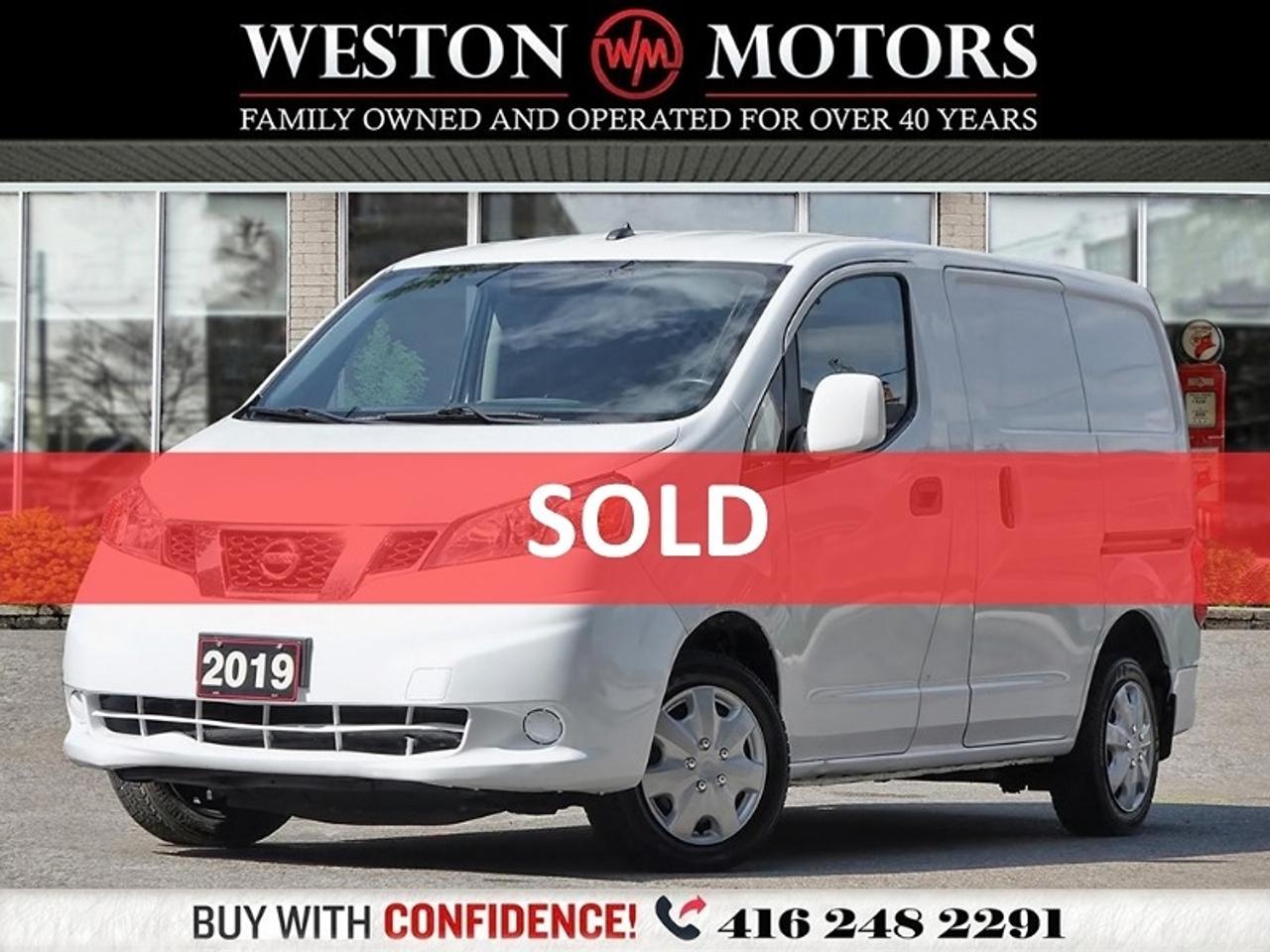2019 Nissan NV200 SV*SHELVES*PARKING SENSORS*REV-CAM*BLUETOOTH