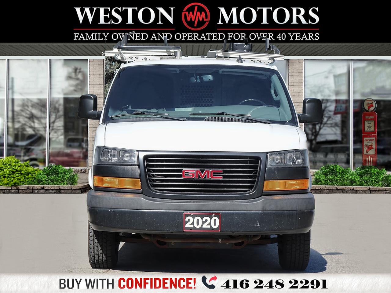 2020 GMC Savana 2500 ROOF RACK*SHELVES*REVERSE CAMERA Photo5