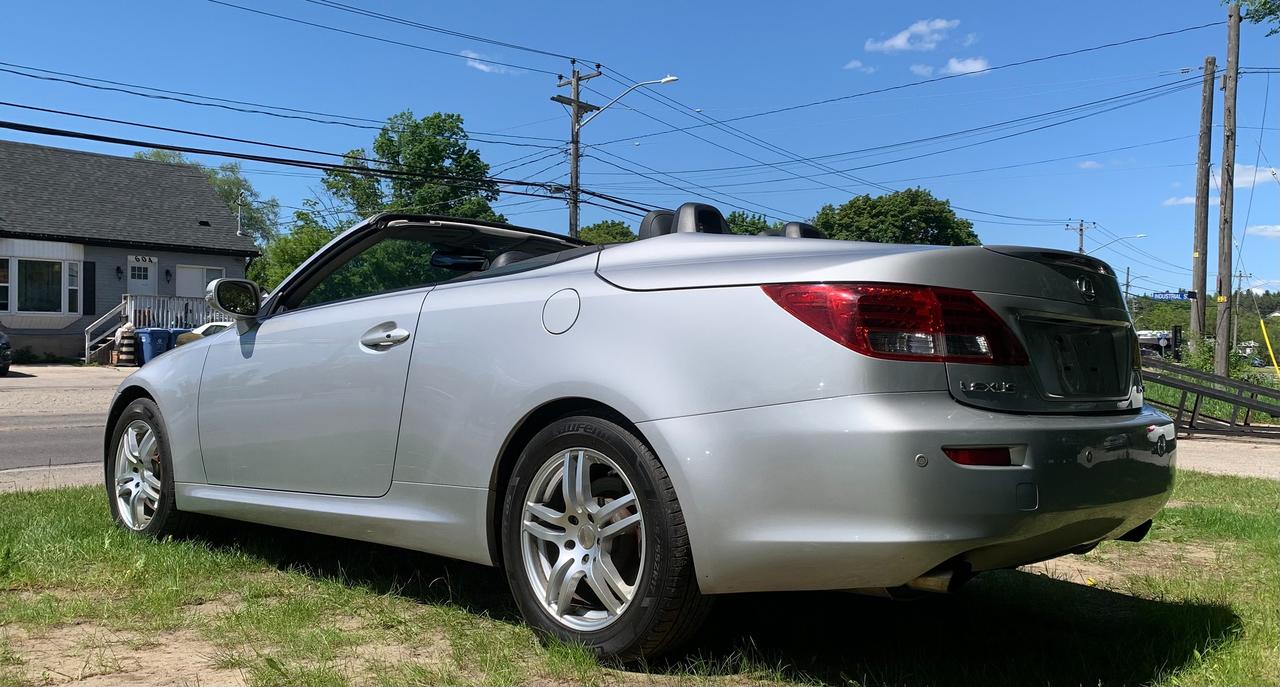 2010 Lexus IS 250 C Convertible Low Kms Certified Loaded Hard top Photo
