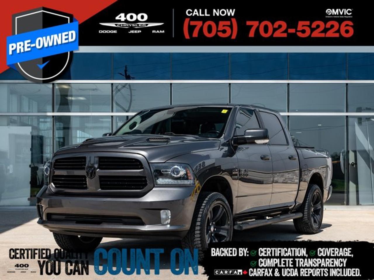 4WD Crew Cab 140.5 Sport, 8-Speed Automatic w/OD, Regular Unleaded V-8 5.7 L/345