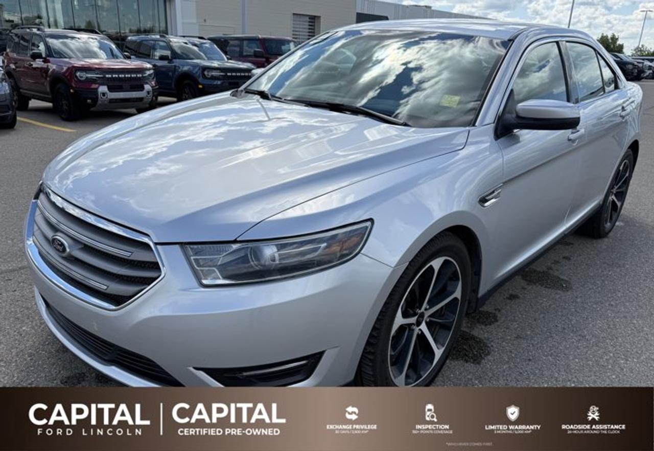 Wow, the Ford Taurus SEL has sure come a long way dont you think? I do, and Ill tell you why: it is no longer the big teal sedan your grandma took you for brunch in when you were a kid. In fact, this SILVER model comes equipped with a Regular Unleaded V-6 3.5 L/213 engine and some pretty cool features including a 4.2 touch screen to control everything from climate to entertainment, as well as the SYNC voice-activated communications & entertainment system which includes Bluetooth capability, steering wheel audio controls, USB port, audio input jack and 911 assist. The Taurus also comes with a 6 month pre paid subscription to Sirius satellite radio which you can enjoy while sitting your heated front seats! Tell your back seat passengers to relax, they get their very own heating and cooling ducts back there. Not to mention more leg room than you can shake a key fob at. This is a vehicle that turns heads with style and boasts some of the highest rated safety features including dual-stage front air bags with front passenger sensing system and safety canopy front/rear curtain air bags with rollover sensor. The Ford Taurus could be the perfect car for you! Contact us today for a test drive!Check out this vehicles pictures, features, options and specs, and let us know if you have any questions. Helping find the perfect vehicle FOR YOU is our only priority.P.S...Sometimes texting is easier. Text (or call) 306-994-3121 for fast answers at your fingertips!Dealer License #307287