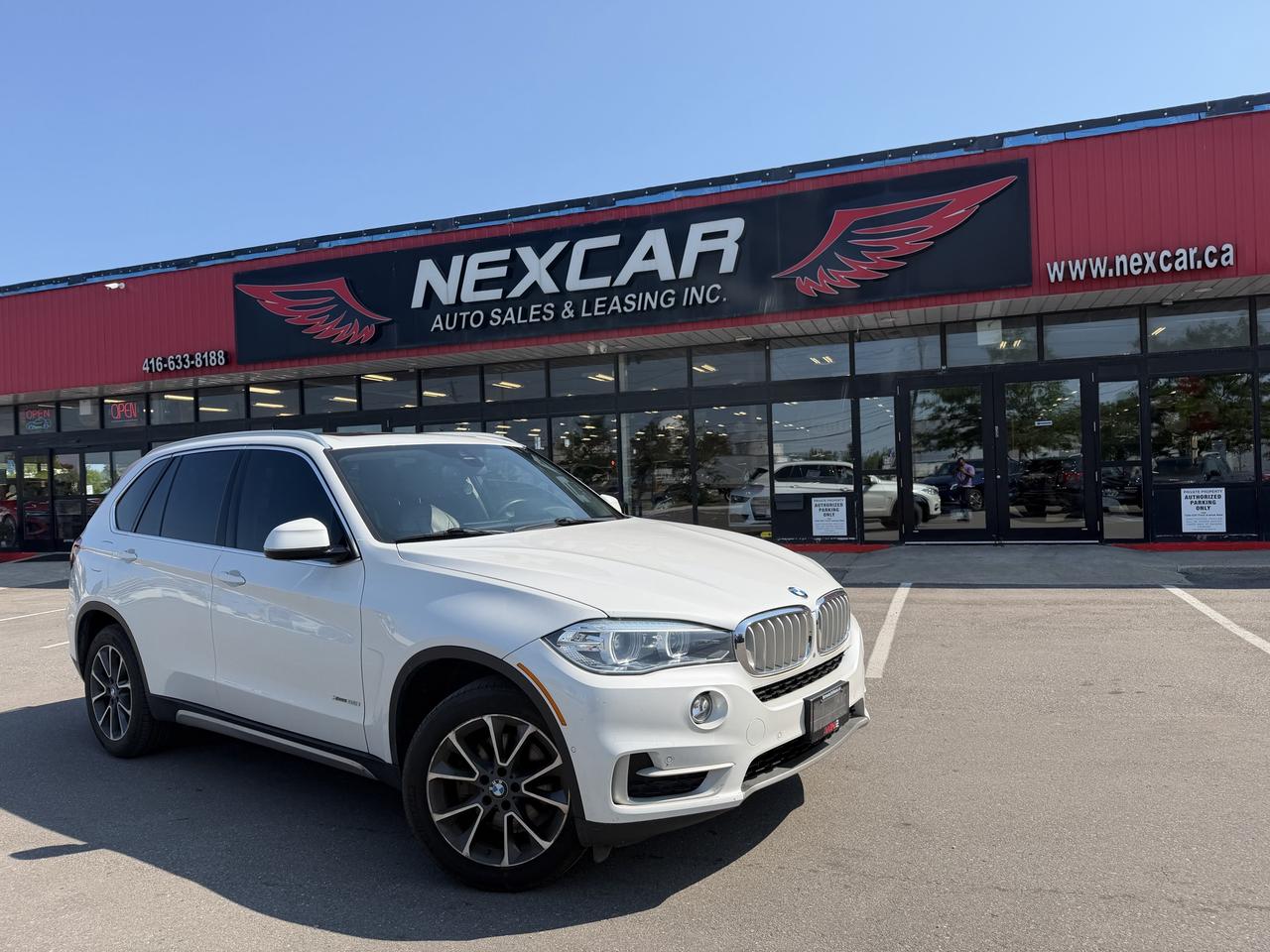 2018 BMW X5 xDrive35i SPORT PKG LEATHER PAN/ROOF NAV B/SPOT CA