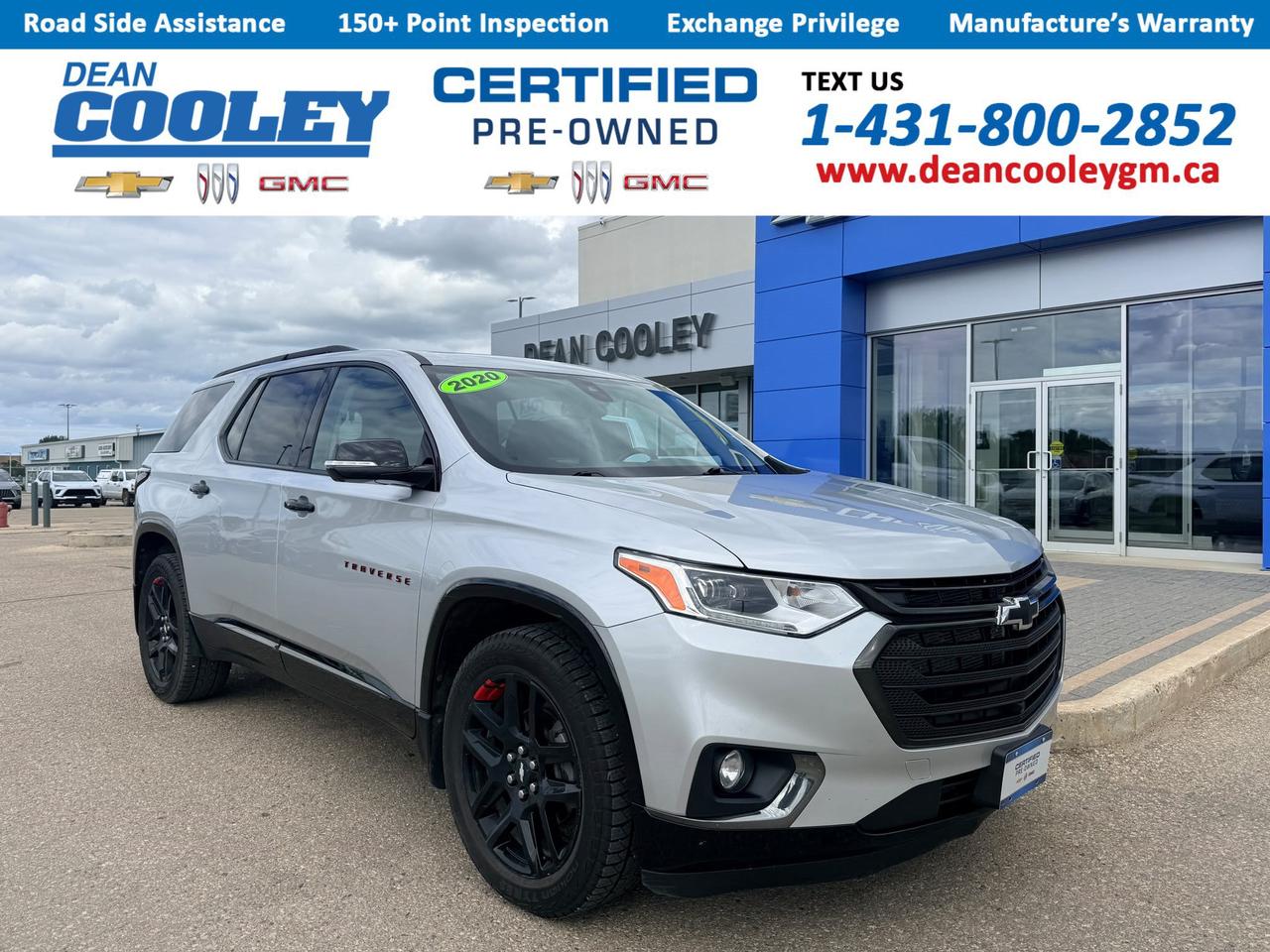 Used 2020 Chevrolet Traverse Premier for sale in Dauphin, MB