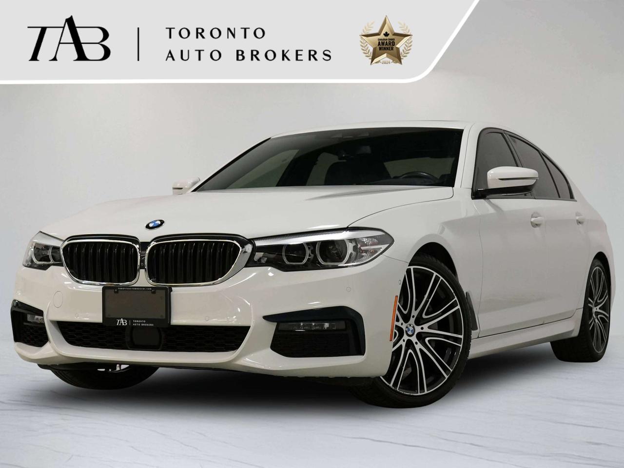 This 2019 BMW 540i xDrive is a local Ontario vehicle with a clean Carfax report, offering the perfect balance of luxury, performance, and everyday practicality. Powered by BMWs renowned turbocharged inline-six engine and equipped with the sought-after M Sport and Premium packages, this 540i delivers exhilarating performance, refined comfort, and confident all-weather capability thanks to BMWs intelligent xDrive all-wheel drive system. Finished with stylish 20-inch wheels and a premium interior, this sedan is an exceptional choice for drivers seeking executive luxury with true sports sedan dynamics.

Key Features:

* 3.0L TwinPower Turbo Inline-6 Engine
* 8-Speed Sport Automatic Transmission
* xDrive Intelligent All-Wheel Drive
* M Sport Package
* Premium Package
* 20-Inch Alloy Wheels
* M Sport Aerodynamic Body Kit
* M Sport Steering Wheel
* Adaptive LED Headlights
* Power Glass Sunroof
* Dakota Leather Upholstery
* Heated Front Seats
* Power Front Seats with Driver Memory
* Ambient Interior Lighting
* BMW Live Cockpit Professional
* Navigation System
* Apple CarPlay Compatibility
* Bluetooth Connectivity
* Dual-Zone Automatic Climate Control
* Keyless Entry with Push-Button Start
* Front & Rear Parking Sensors
* Rearview Camera
* Cruise Control

NOW OFFERING 3 MONTH DEFERRED FINANCING PAYMENTS ON APPROVED CREDIT. 

WE OFFER THE BEST FINANCE RATES, AND DONT CHARGE ANY FINANCING FEE 

Looking for a top-rated pre-owned luxury car dealership in the GTA? Look no further than Toronto Auto Brokers (TAB)! Were proud to have won multiple awards, including the 2024 AutoTrader Best Priced Dealer, the 2024 CarGurus Award, the 2025 Top Choice Award, the 2025 Consumer Satisfaction Award, the 2025 Canadian Choice Award, the 2025 Three Best Rated Dealer Award, and many more!

With 30 years of experience serving the Greater Toronto Area, TAB is a respected and trusted name in the pre-owned luxury car industry. Our 30,000 sq.Ft indoor showroom is home to a wide range of luxury vehicles from top brands like BMW, Mercedes-Benz, Audi, Porsche, Land Rover, Jaguar, Aston Martin, Bentley, Maserati, and more. And we dont just serve the GTA, were proud to offer our services to all cities in Canada, including Vancouver, Montreal, Calgary, Edmonton, Winnipeg, Saskatchewan, Halifax, and more.

At TAB, were committed to providing a no-pressure environment and honest work ethics. As a family-owned and operated business, we treat every customer like family and ensure that every interaction is a positive one. Come experience the TAB Lifestyle at its truest form, luxury car buying has never been more enjoyable and exciting!

We offer a variety of services to make your purchase experience as easy and stress-free as possible. From competitive and simple financing and leasing options to extended warranties, aftermarket services, and full history reports on every vehicle, we have everything you need to make an informed decision. We welcome every trade, even if youre just looking to sell your car without buying, and when it comes to financing or leasing, we offer same day approvals, with access to over 50 lenders, including all of the banks in Canada. Feel free to check out your own Equifax credit score without affecting your credit score, simply click on the Equifax tab above and see if you qualify.

Call us today or visit our website to learn more about our inventory and services. And remember, all prices exclude applicable taxes and licensing, and vehicles can be certified at an additional cost of $999.
