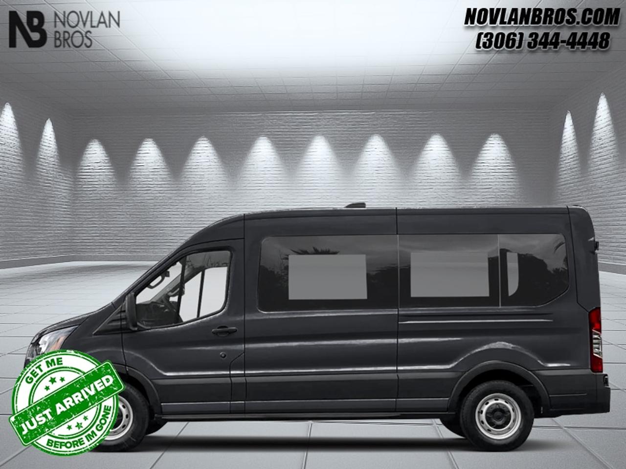 <b>Power Driver Seat, Tow Package, Remote Engine Start, Power Heated Mirrors, Running Boards!</b><br> <br> Check out our great inventory of new vehicles at Novlan Brothers!<br> <br>Whether you move people, tools, product, or all of the above, this Ford Transit is the perfect van for getting the job done right.<br> <br>This Ford Transit Wagon is designed to maximize your efficiency while keeping all of your passengers extremely happy. Youll be impressed by how this Transit Passenger effortlessly glides down the road, in a way no truck-based van could hope to match. Its more like a family sedan than a full-size rig. With maximum cargo and passenger options, this Transit is sure to impress even the toughest of critic!<br> <br>This Agate Black Metallic van has a 10 Speed Automatic transmission and is powered by a 300HP 3.5L V6 Cylinder Engine. This vehicle has been upgraded with the following features: Power Driver Seat, Tow Package, Remote Engine Start, Power Heated Mirrors, Running Boards.<br><br> View the original window sticker for this vehicle with this url <b><a href=http://www.windowsticker.forddirect.com/windowsticker.pdf?vin=1FBAX9CGXTKB39644 target=_blank>http://www.windowsticker.forddirect.com/windowsticker.pdf?vin=1FBAX9CGXTKB39644</a></b>.<br> <br>To apply right now for financing use this link: <a href=http://novlanbros.com/credit/ target=_blank>http://novlanbros.com/credit/</a><br> <br/>Total rebate of $3000 is reflected in the price. 3.99% financing for 72 months. <br> Payments from <b>$1459.97</b> monthly with $0 down for 72 months @ 3.99% APR O.A.C. ( Plus applicable taxes - Plus applicable fees ). Incentives expire 2026-08-31. See dealer for details. <br><br><br> Come by and check out our fleet of 20+ used cars and trucks and 100+ new cars and trucks for sale in Paradise Hill.  o~o