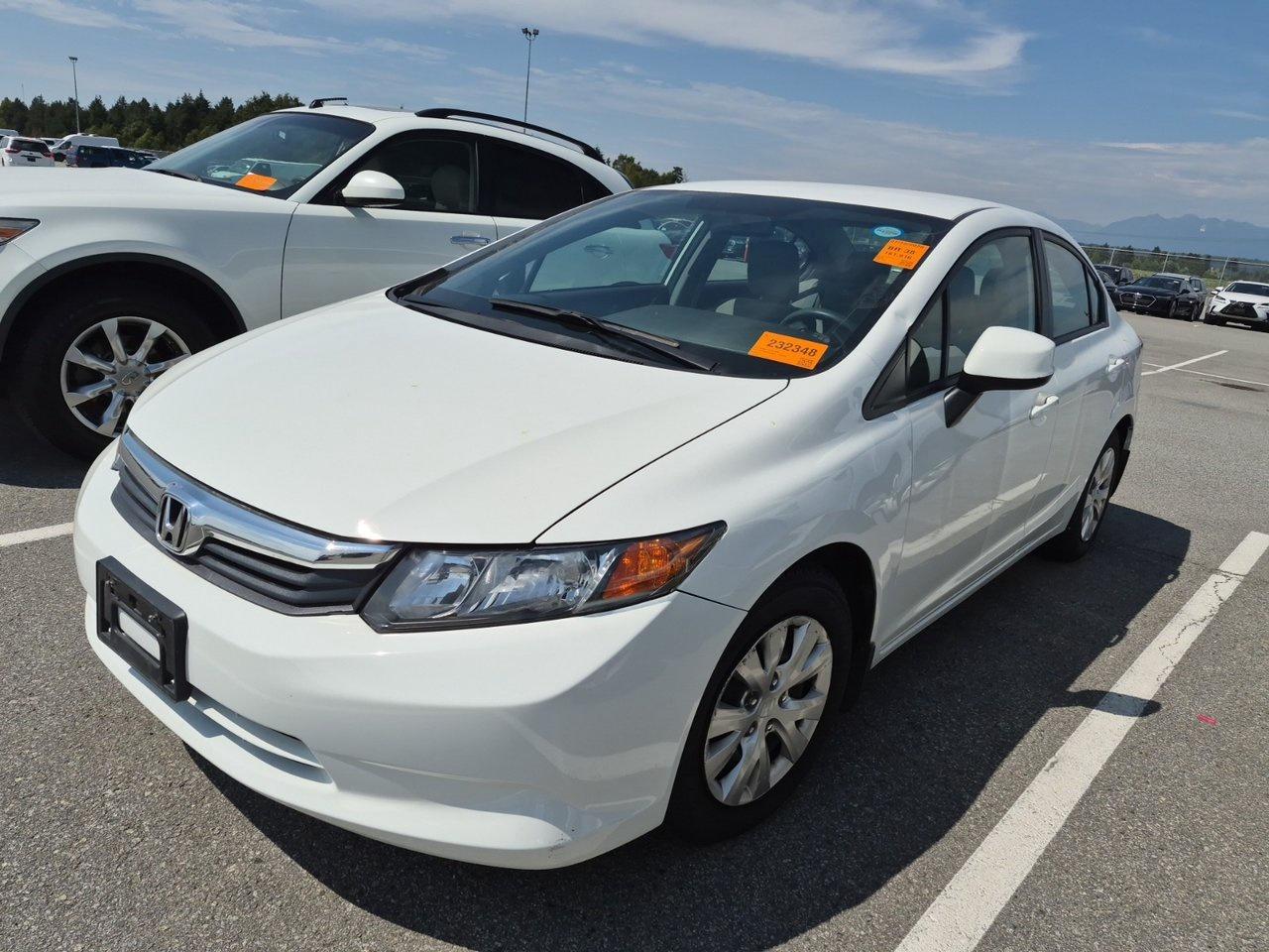 Used 2012 Honda Civic LX for sale in Steinbach, MB