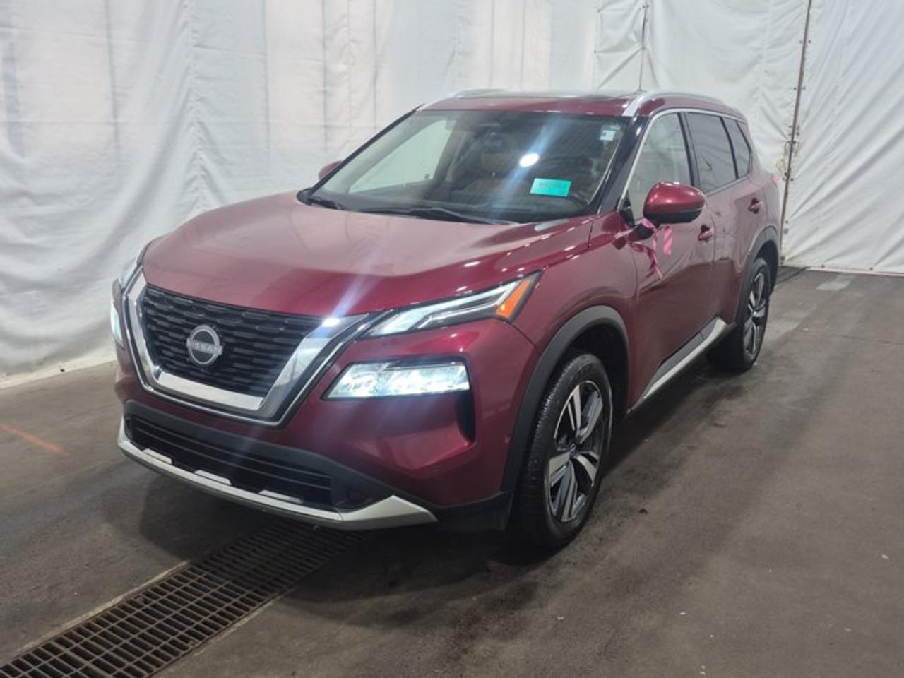 Come see this certified 2023 Nissan Rogue Platinum AWD | Leather | Pano Roof | Heated Seats + Steering | Intelligent Cruise | Bose and More !. Its Automatic transmission and 1.5 L engine will keep you going. This Nissan Rogue has the following options: Remote Start, Panoramic Roof, Leather, Heated Steering Wheel, Bose Speaker System, Air Conditioning, 360 Camera, Heated Seats, Tilt Steering Wheel, and Steering Radio Controls. See it for yourself at Mark Wilsons Better Used Cars, 5055 Whitelaw Road, Guelph, ON N1H 6J4.MASSIVE SELECTION: 500+ vehicles in ONE LOCATION, all Live Market Priced for the best value!STRAIGHTFORWARD & TRANSPARENT PRICING: Our Advertised Price INCLUDES:Safety Certification! (No separate certification fee upcharge).FREE Carfax History Report!NO upcharge for paying cash!CONFIDENCE & PEACE OF MIND: 30-Day/3,000 km Warranty INCLUDED! Plus a 5-Day Exchange Privilege!*EASY FINANCING: Better-than-bank rates, $0 Down, and 3 Months No Payments available OAC. BAD CREDIT APPROVED HERE!WE BUY CARS: Get Top Dollar for your trade, or sell us your vehicle for CASH even if you dont buy ours!www.shopwilsons.comAn Honest, Transparent Buying Experience. Trusted in business since 1961!(Cash Prices Exclude HST and Licensing Fees only.)