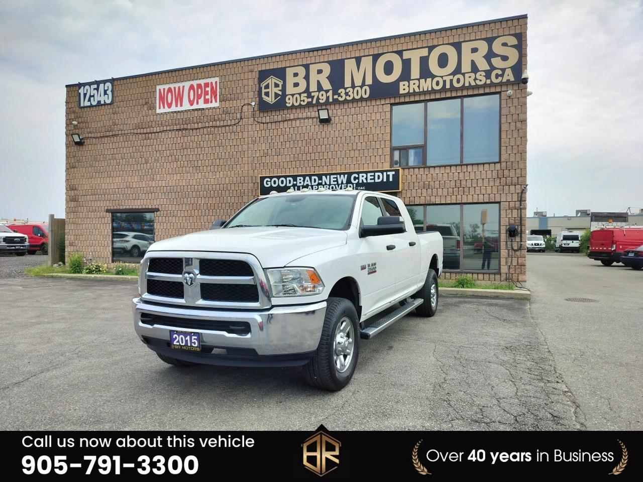 No accident Reported, Ontario vehicle with Lots of Options! <br/> V8 2500 <br/> Call (905) 791-3300 <br/> <br/> <br/> - Grey fabric interior, <br/> - 4X4, <br/> - Cruise Control, <br/> - Chrome Rims, <br/> - Air Conditioning, <br/> - Rear seat Air Conditioning, <br/> - AM/FM Radio, <br/> - Power Windows/Locks, <br/> - Tow Package, <br/> - Trailer Package, <br/> - Keyless Entry, <br/> <br/> <br/> and many more <br/> <br/> <br/> BR Motors has been proudly serving the Greater Toronto Area and surrounding communities since 1983, helping customers find the vehicles that best suit their needs. Our commitment to honesty and professionalism ensures a car-buying experience that is efficient, straightforward, and affordable. Trade-ins are welcome, with top dollar offered for your current vehicle. <br/> Pricing excludes HST and License ($59) plates charges, OMVIC Fee. Optional Fuel Surcharge up to $149 <br/> We Accept Trade ins at top $ value. <br/> Financing is available for all credit situations, whether you have good credit, fair credit, new credit, bad credit, previous repossession, bankruptcy, or consumer proposalour team is here to help you drive away in the car you want. <br/> As per used vehicle regulations. This vehicle is not safetied. Certification available for One thousand two hundred and ninety-five dollars ($1295)., this vehicle is not drivable, not certify. <br/> Conveniently located near Ancaster, Brampton, Barrie, Brantford, Burlington, Caledon, Cambridge, Dundas, Etobicoke, Fort Erie, Georgetown, Goderich, Grimsby, Guelph, Hamilton, Kitchener, King, London, Milton, Mississauga, Niagara Falls, Oakville, St. Catharines, Stoney Creek, Toronto, Vaughan, Waterloo, Welland, Woodbridge, and Woodstock. <br/> <br/> Apply for financing today at: https://bolton.brmotors.ca/finance/ <br/> <br/> ALL VEHICLES COME WITH HISTORY REPORTS. EXTENDED WARRANTIES ARE AVAILABLE. <br/> Even though we take reasonable precautions to ensure that the information provided is accurate and up to date, we are not responsible for any errors or omissions. Please verify all information directly with B.R. Motors. <br/> <br/> Your next vehicle awaitsvisit us at BR Motors! <br/> <br/>