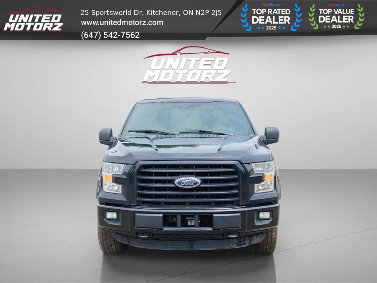 2016 Ford F-150 SPORTS 4WD SuperCrew Auto 4WD 5.0L V8~SAFETY CERTI Photo