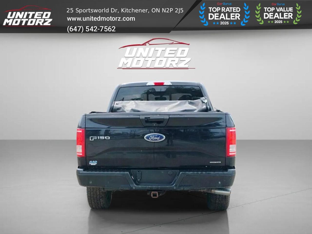 2016 Ford F-150 SPORTS 4WD SuperCrew Auto 4WD 5.0L V8~SAFETY CERTI Photo