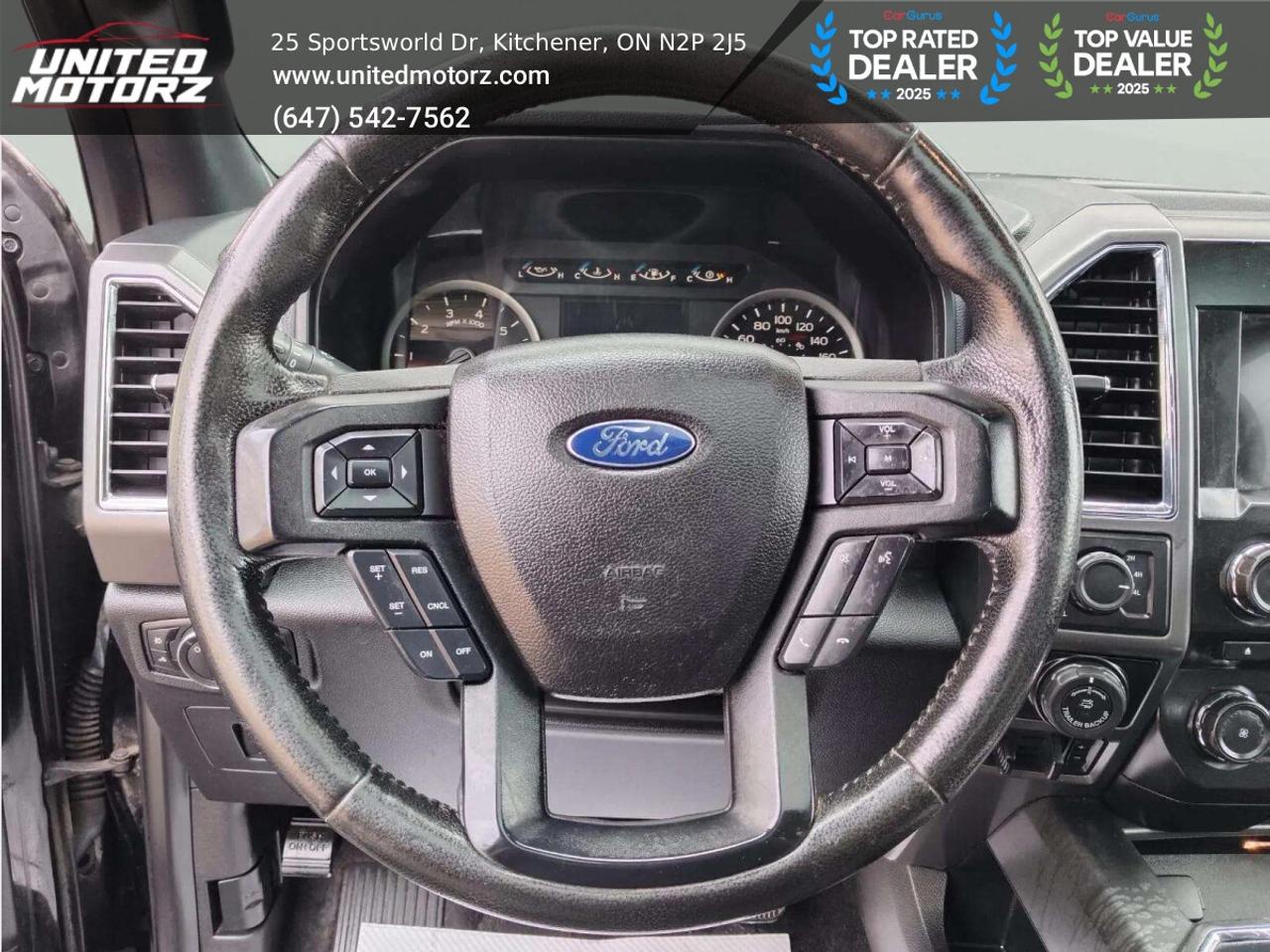 2016 Ford F-150 SPORTS 4WD SuperCrew Auto 4WD 5.0L V8~SAFETY CERTI Photo