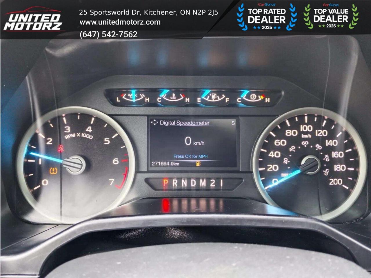 2016 Ford F-150 SPORTS 4WD SuperCrew Auto 4WD 5.0L V8~SAFETY CERTI Photo