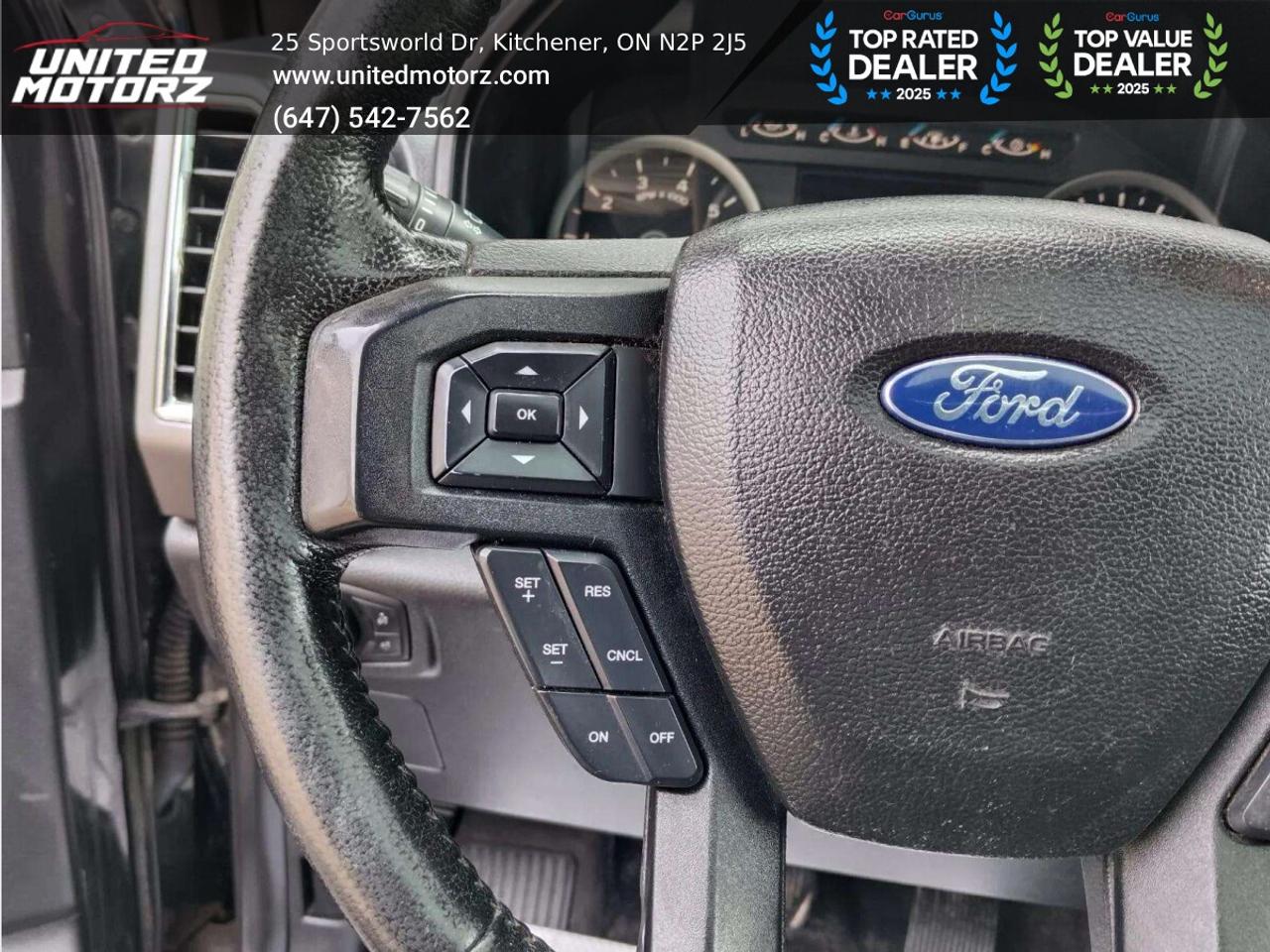 2016 Ford F-150 SPORTS 4WD SuperCrew Auto 4WD 5.0L V8~SAFETY CERTI Photo