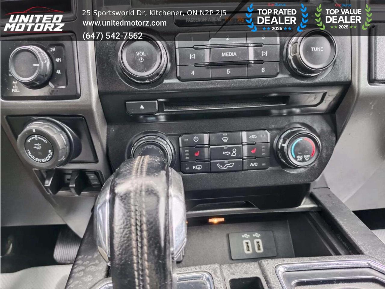 2016 Ford F-150 SPORTS 4WD SuperCrew Auto 4WD 5.0L V8~SAFETY CERTI Photo